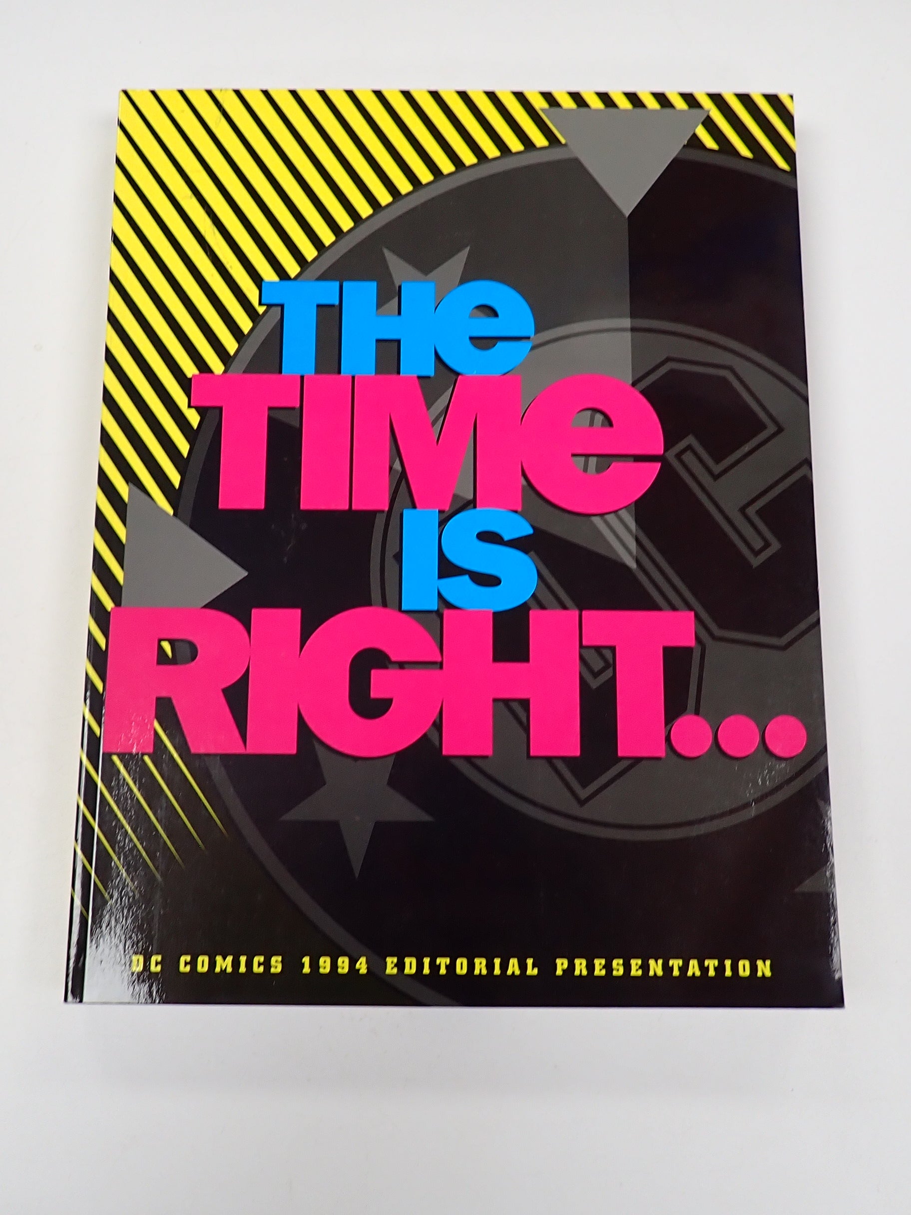 The Time is Right - DC Comics - Editorial Presentation (1994)