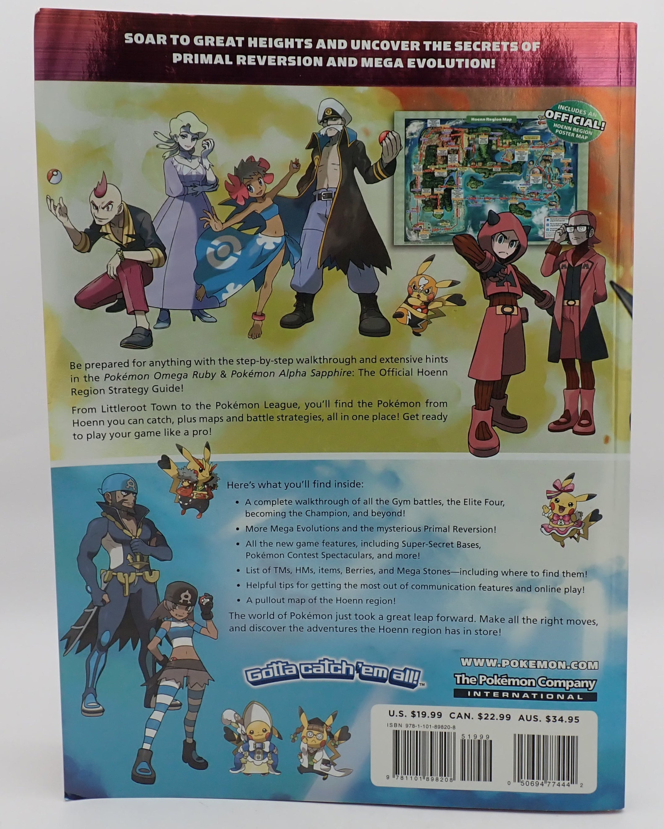 Pokemon Omega Ruby & Pokemon Sappire: The Official Hoenn Region Strategy Guide
