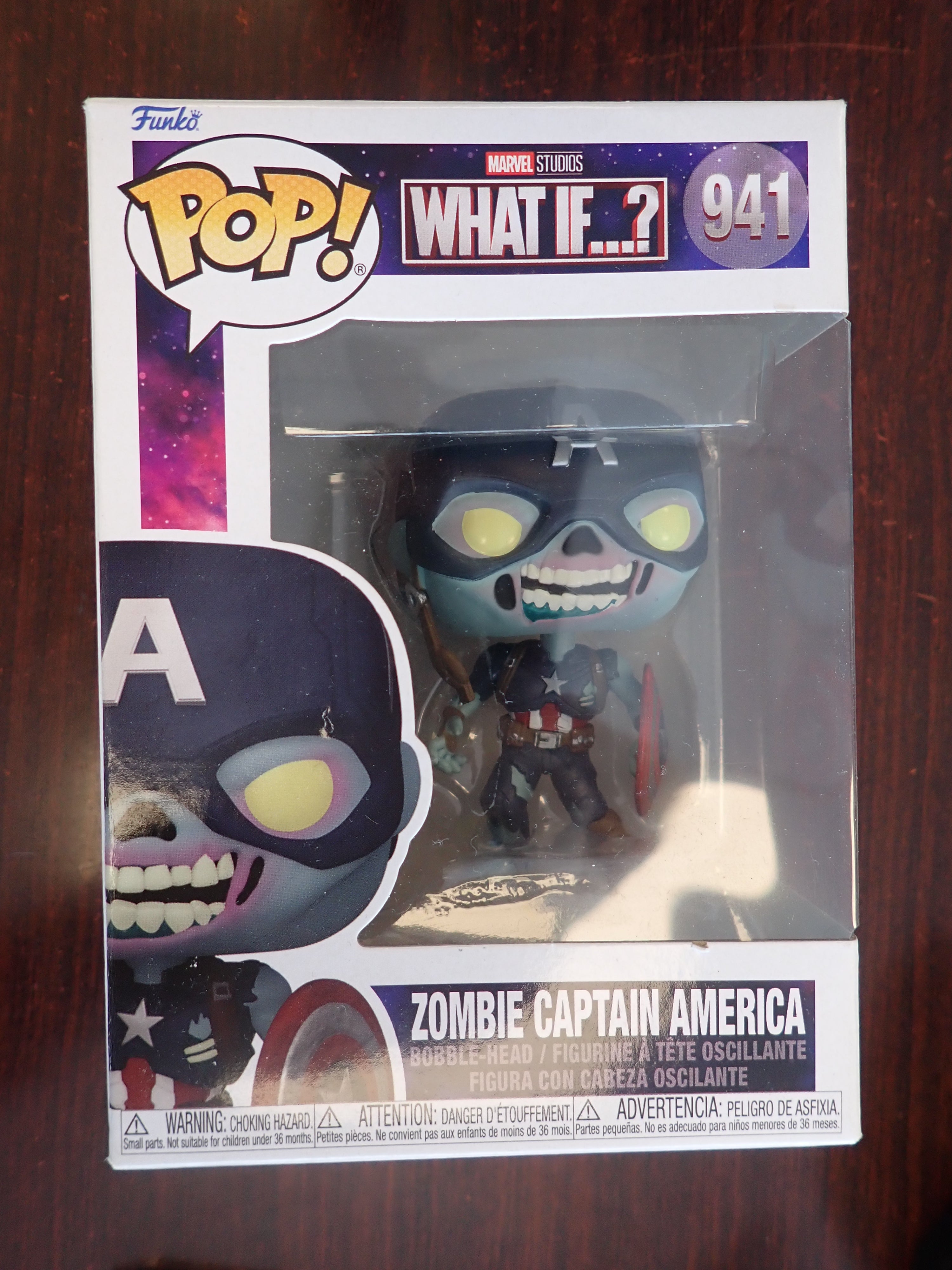 Zombie Captain America - POP #941