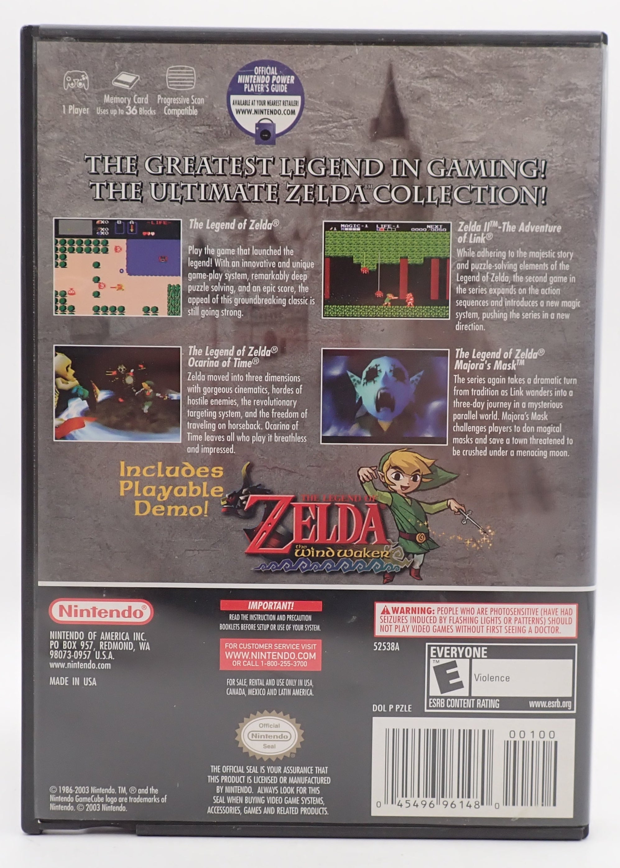Legend of Zelda Collector's Edition - GameCube