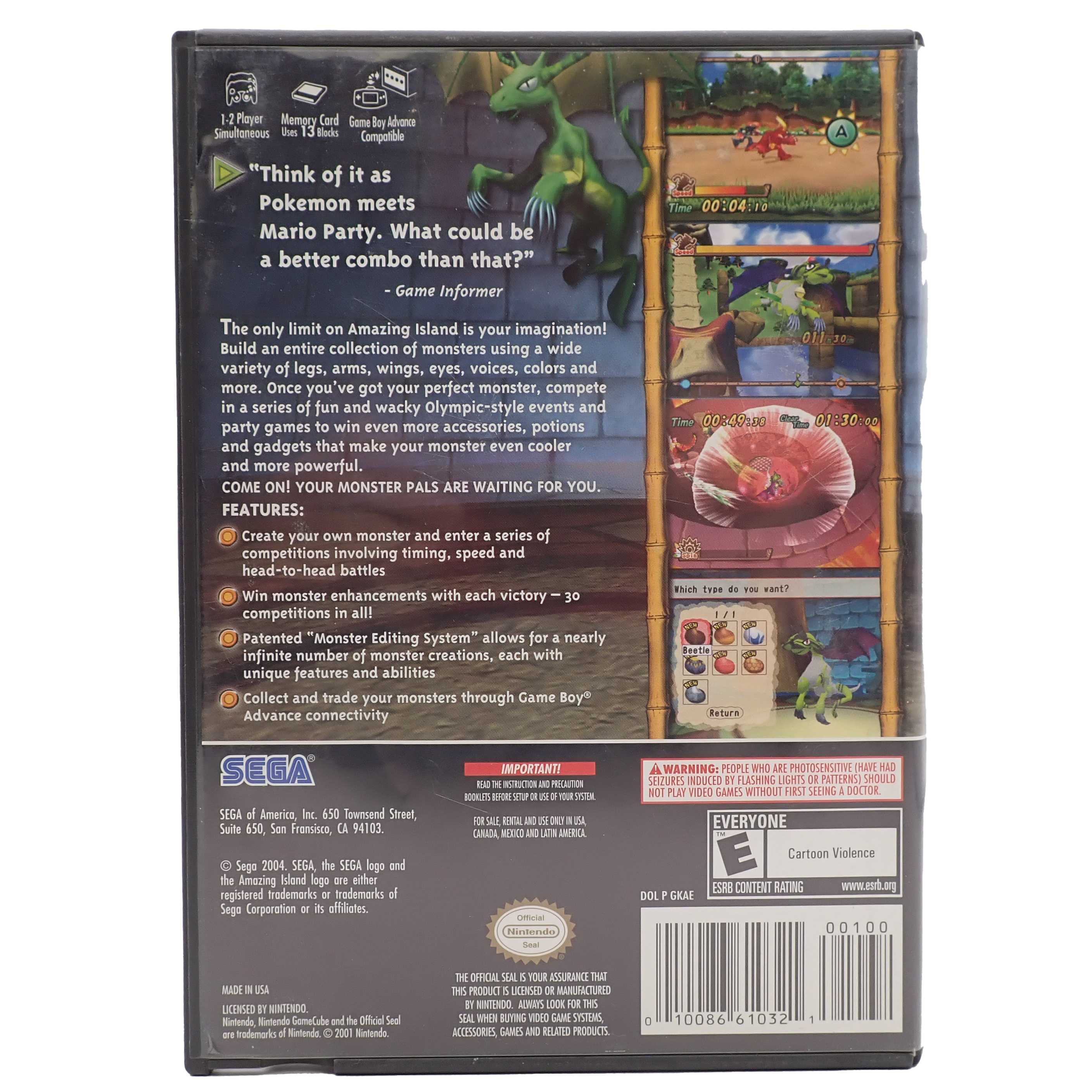 Amazing Island - GameCube
