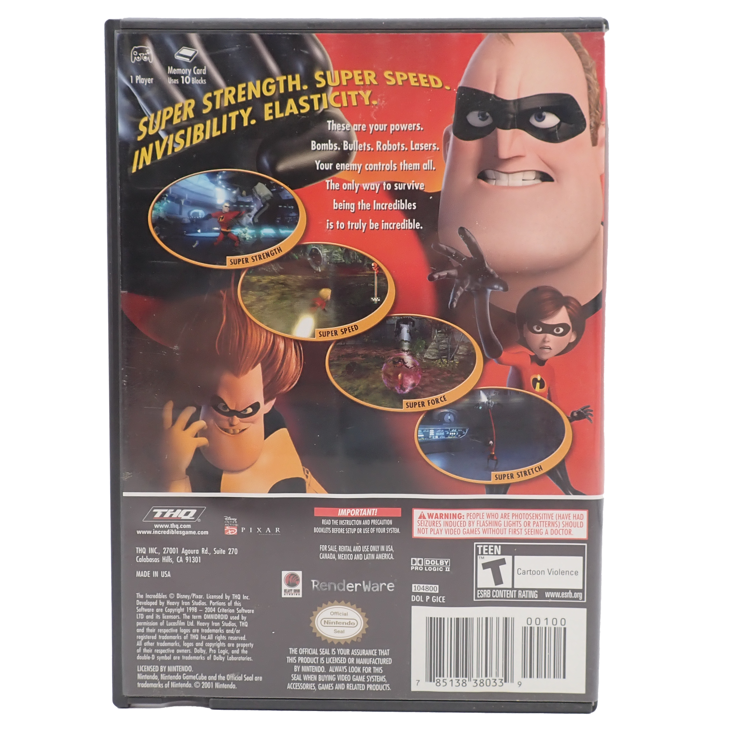 The Incredibles - GameCube