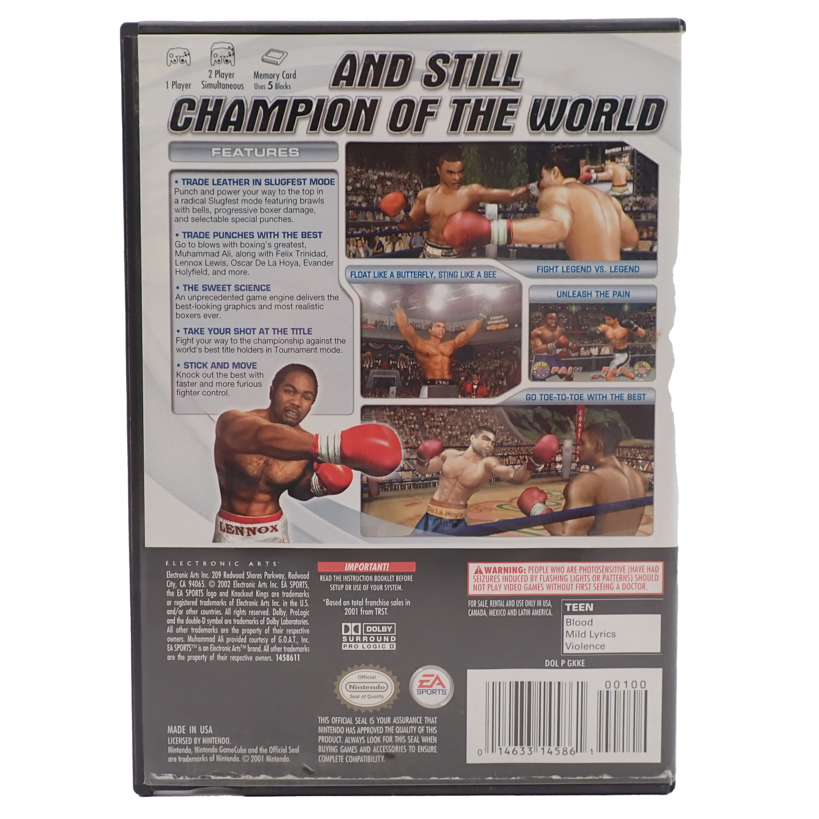 Knockout Kings 2003 - GameCube