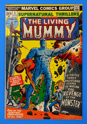Supernatural Thriller #5 (1989) - VF- (7.5) - 1st App. of Living Mummy