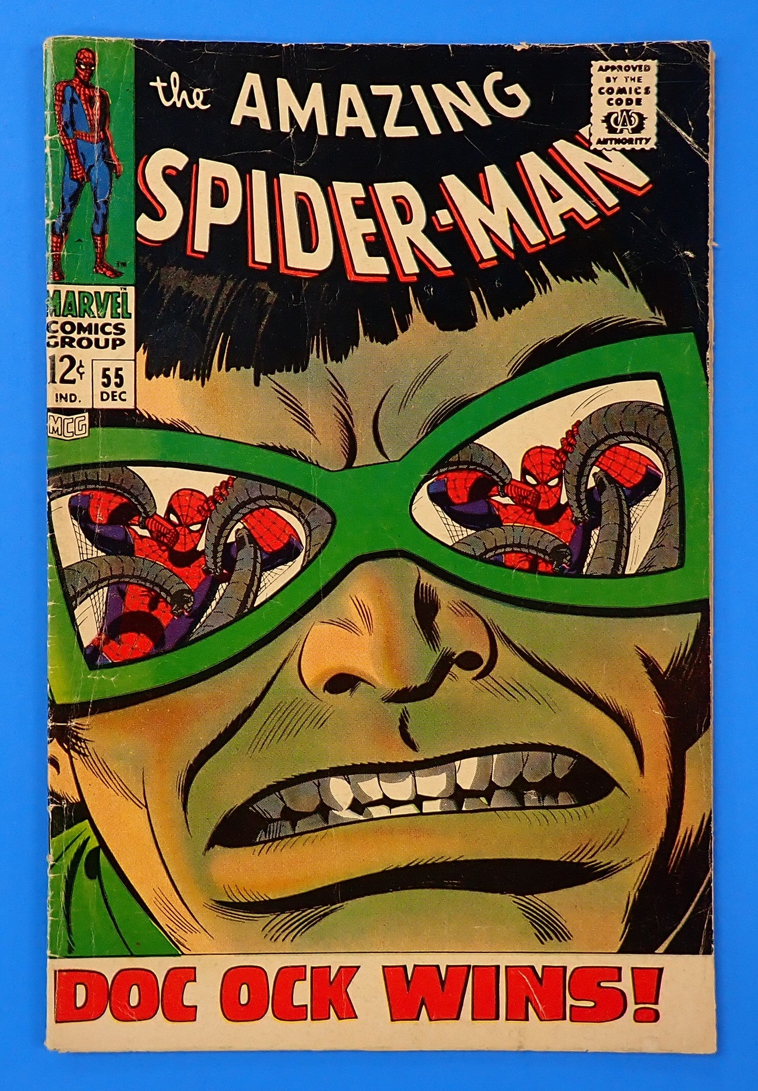 Amazing Spider-Man #55 (1967) - VG/VG+ (4.0-4.5) - Iconic John Romita Sr. Cover