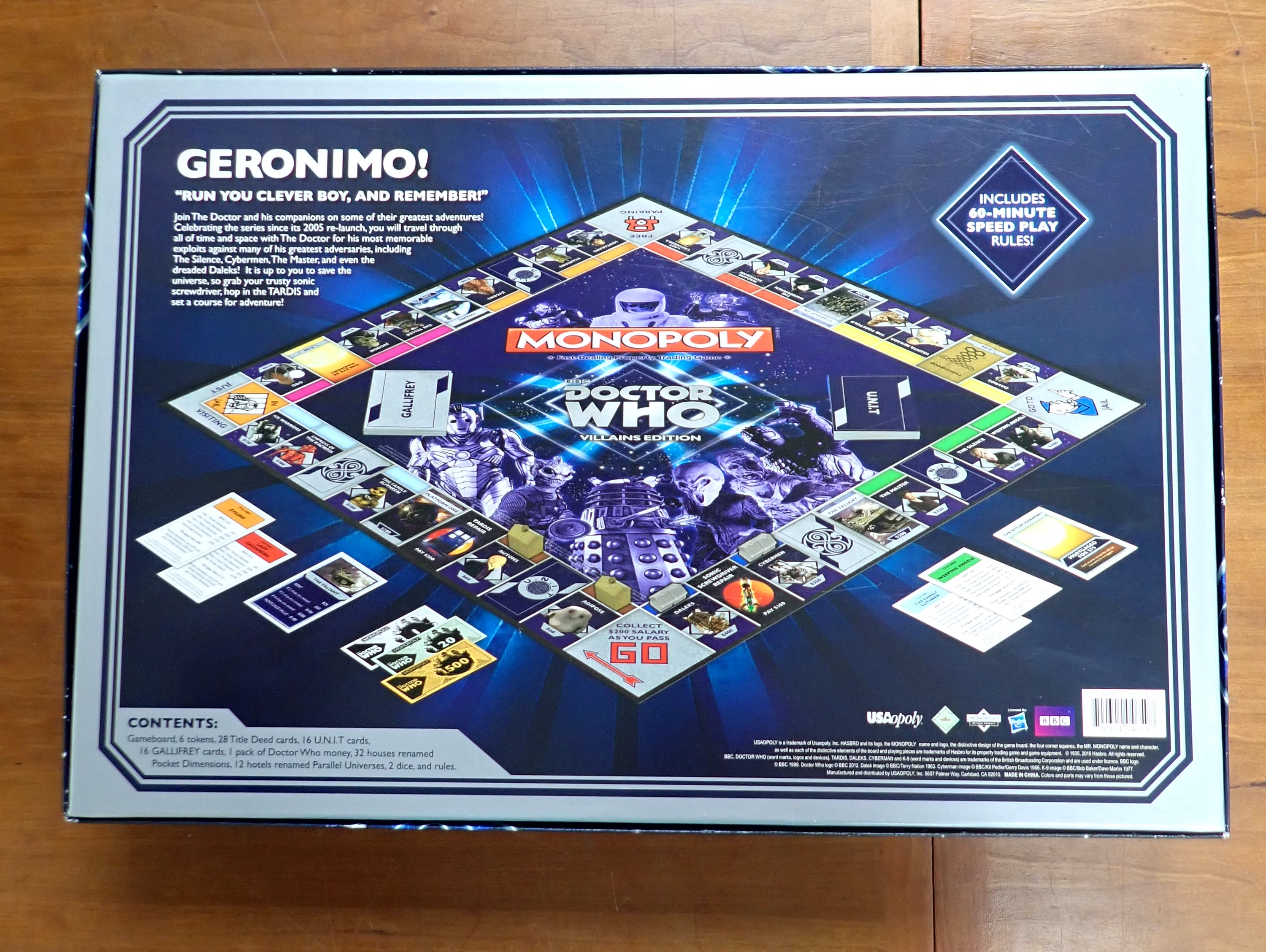 Monopoly Doctor Who Villians (Pre-owned)