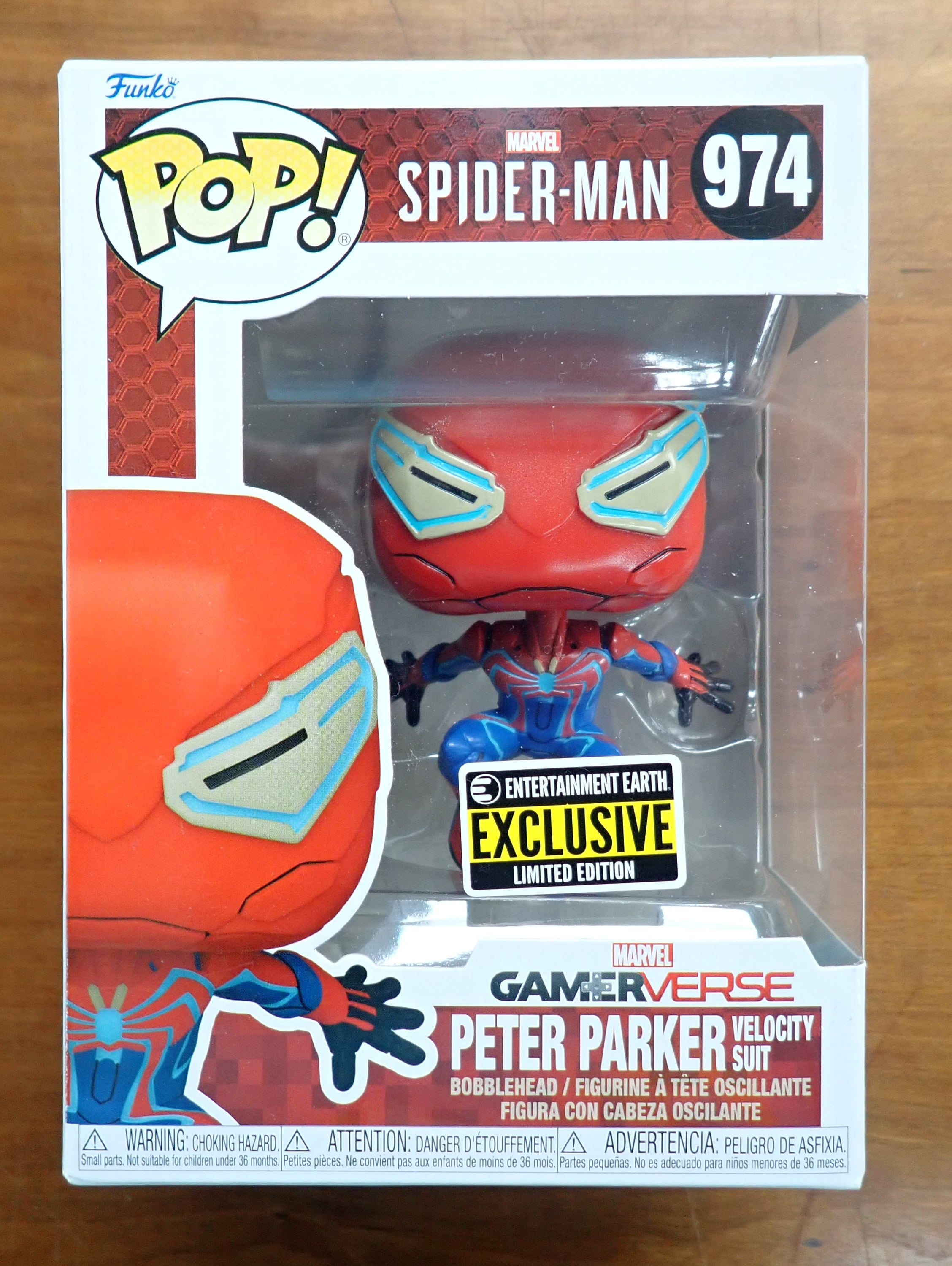 Peter Parker Velocity Suit - POP! #974