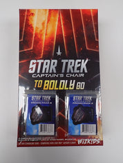 Star Trek Captain's Chair To Boldly Go [Factory Sealed] [Cards Included]