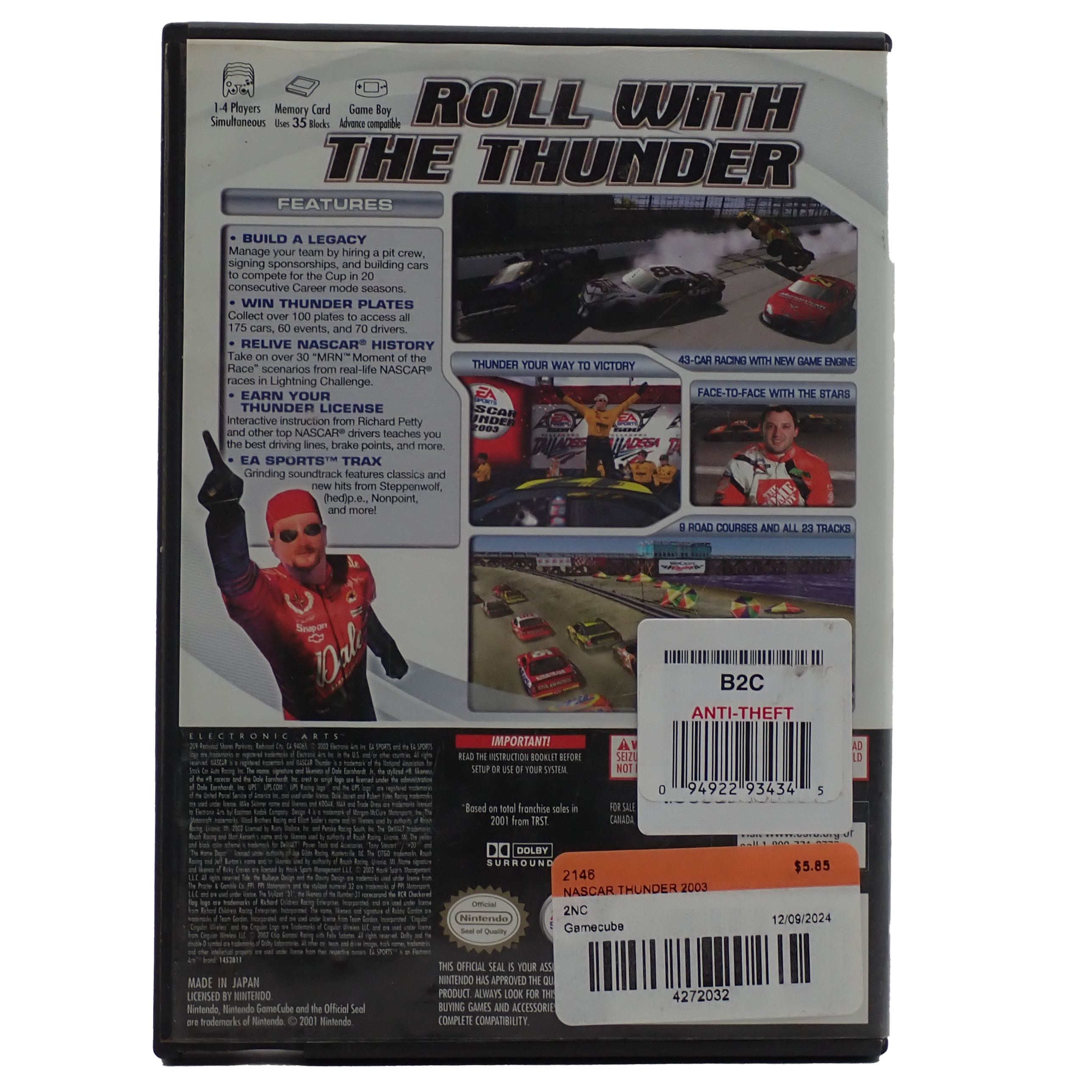 NASCAR Thunder 2003 - GameCube
