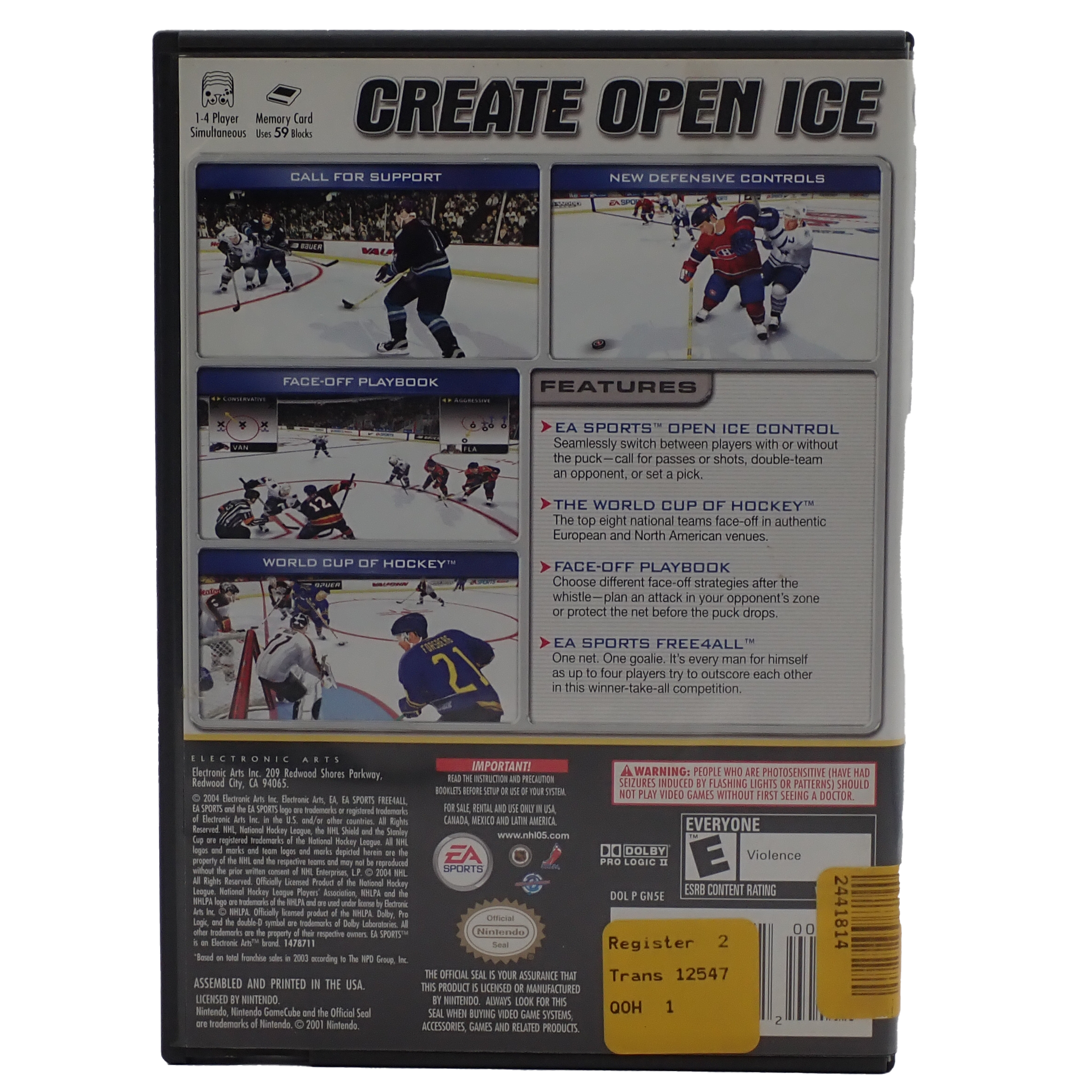 NHL 2005 - GameCube