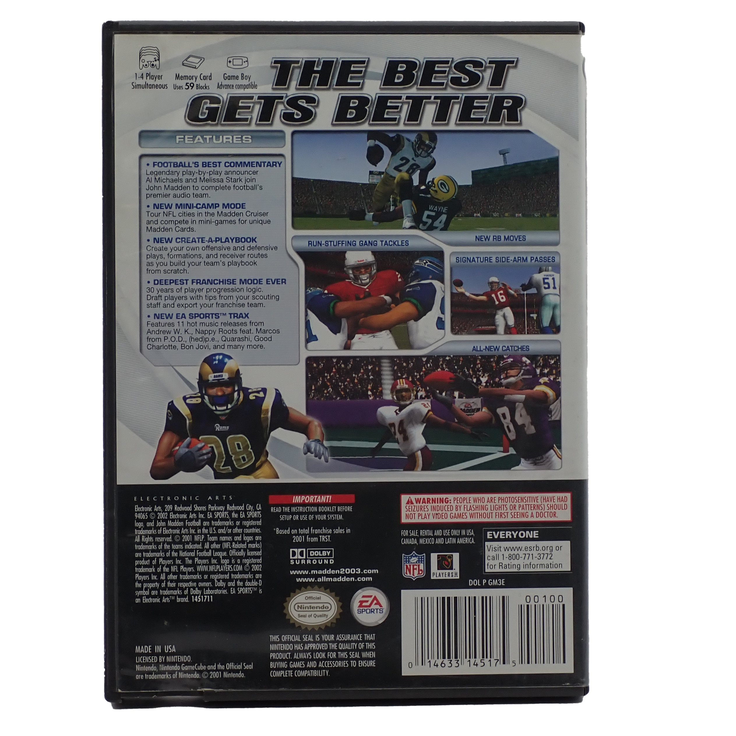 Madden 2003 - GameCube