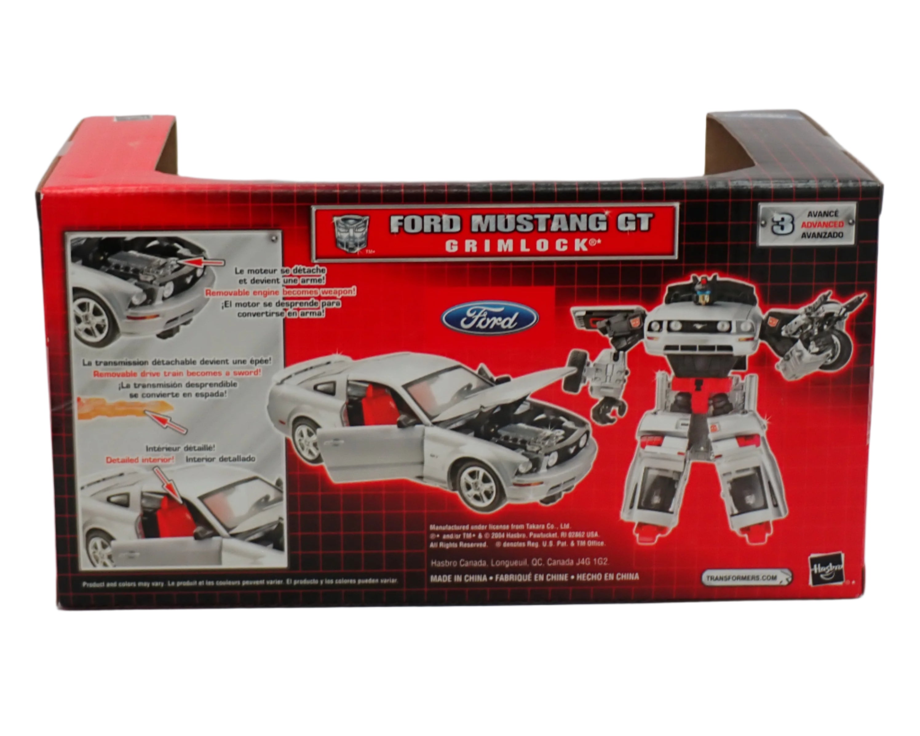 Grimlock Ford Mustang GT - Alternators Transformers Figure