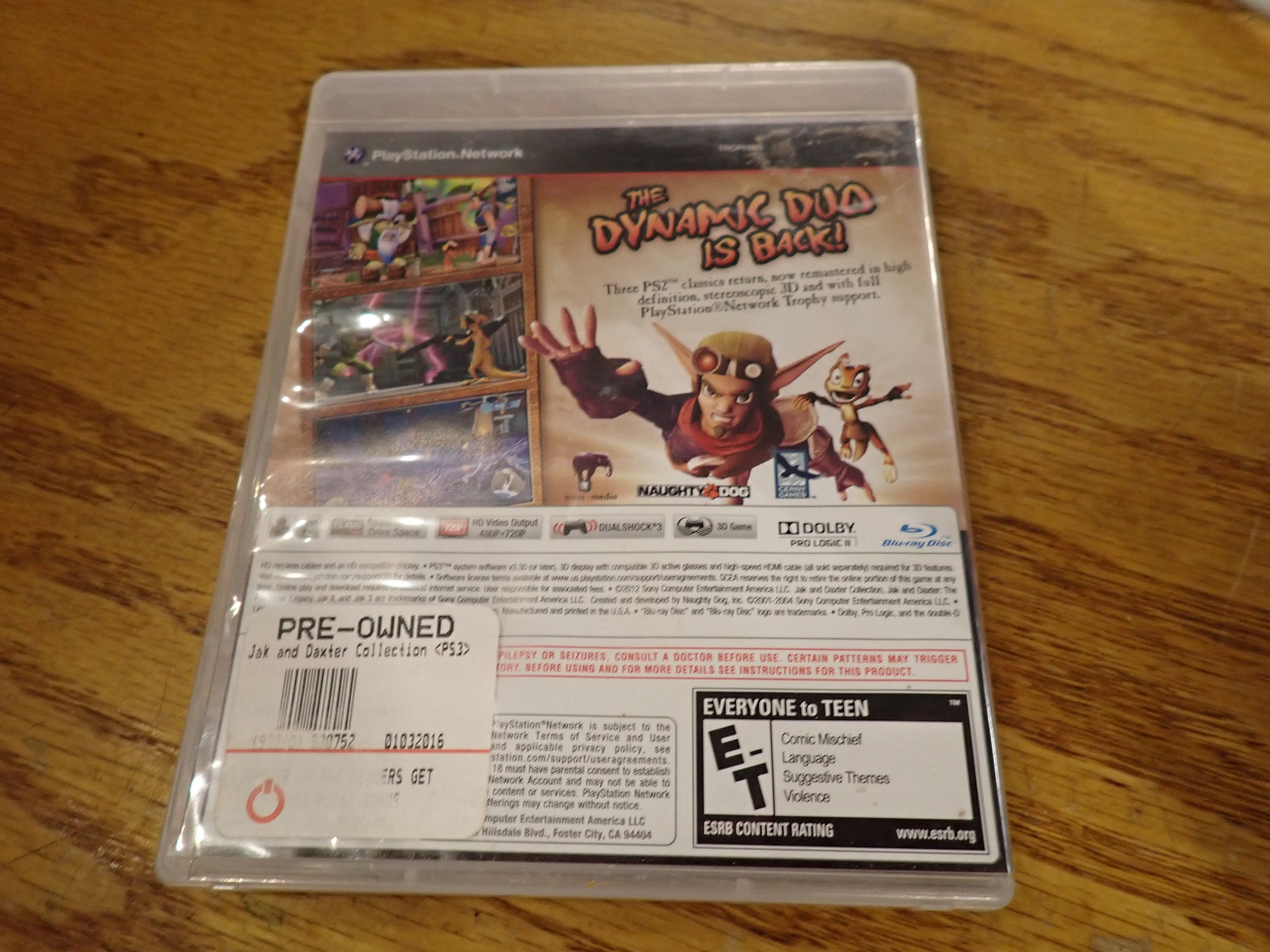 Jak and Daxter Collection - PS3