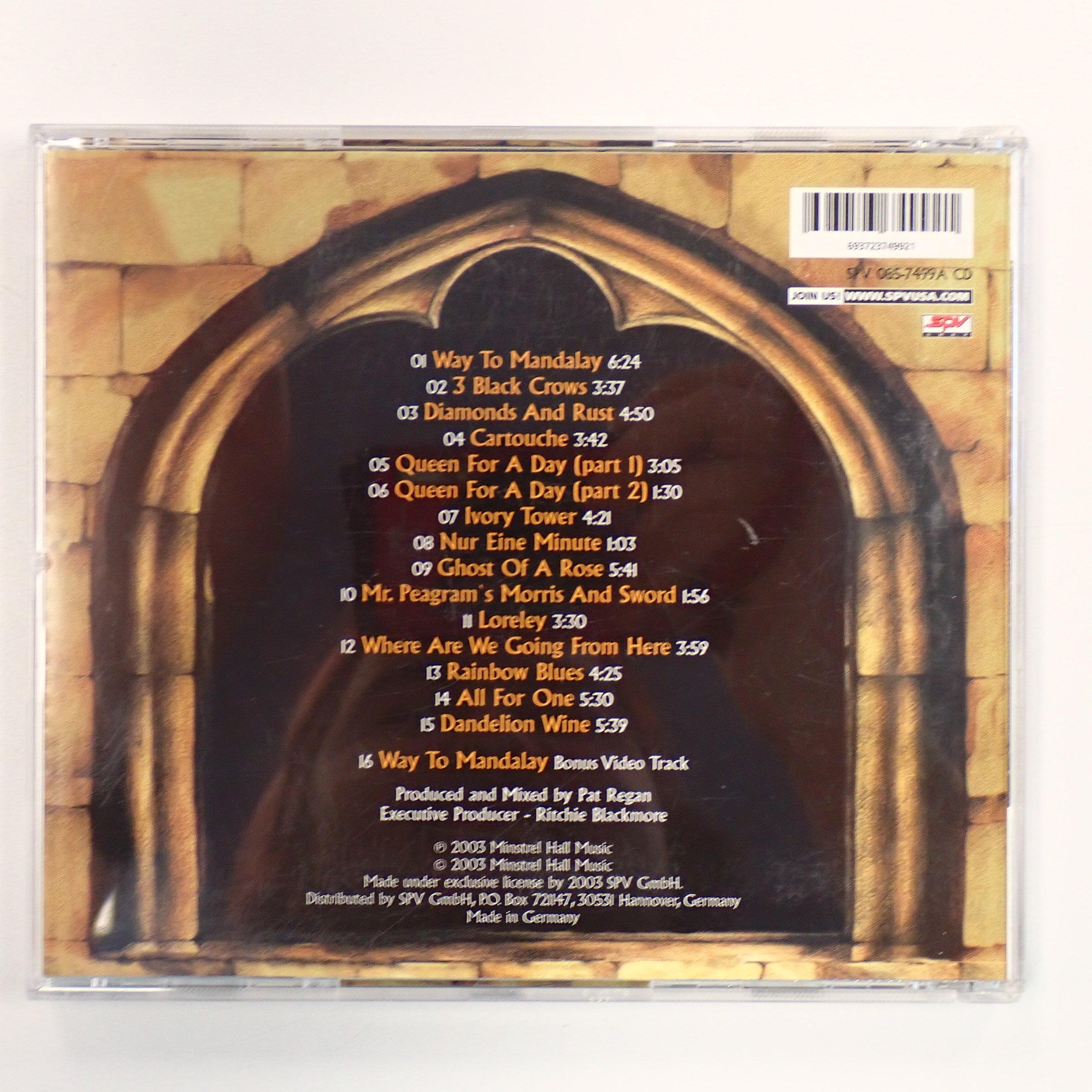 Blackmore's Night – Ghost Of A Rose - CD