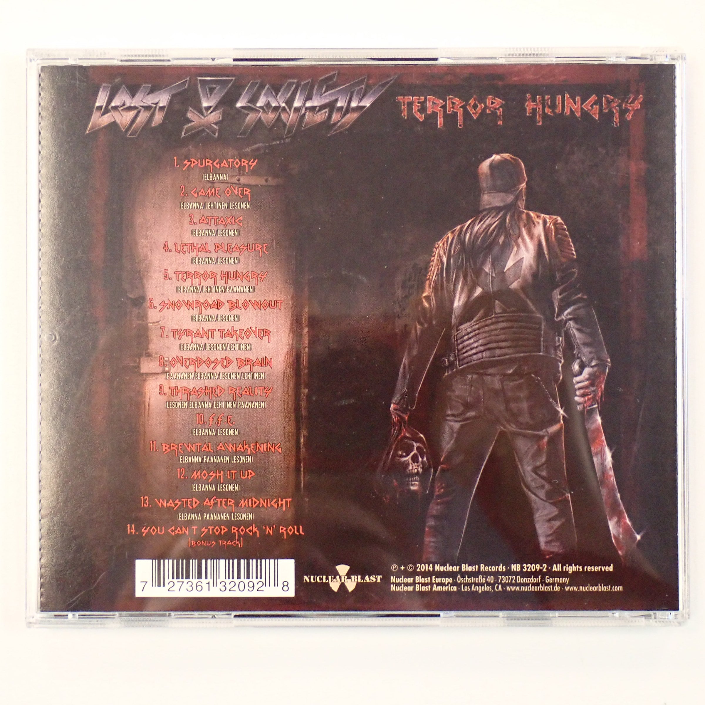 Lost Society – Terror Hungry - CD