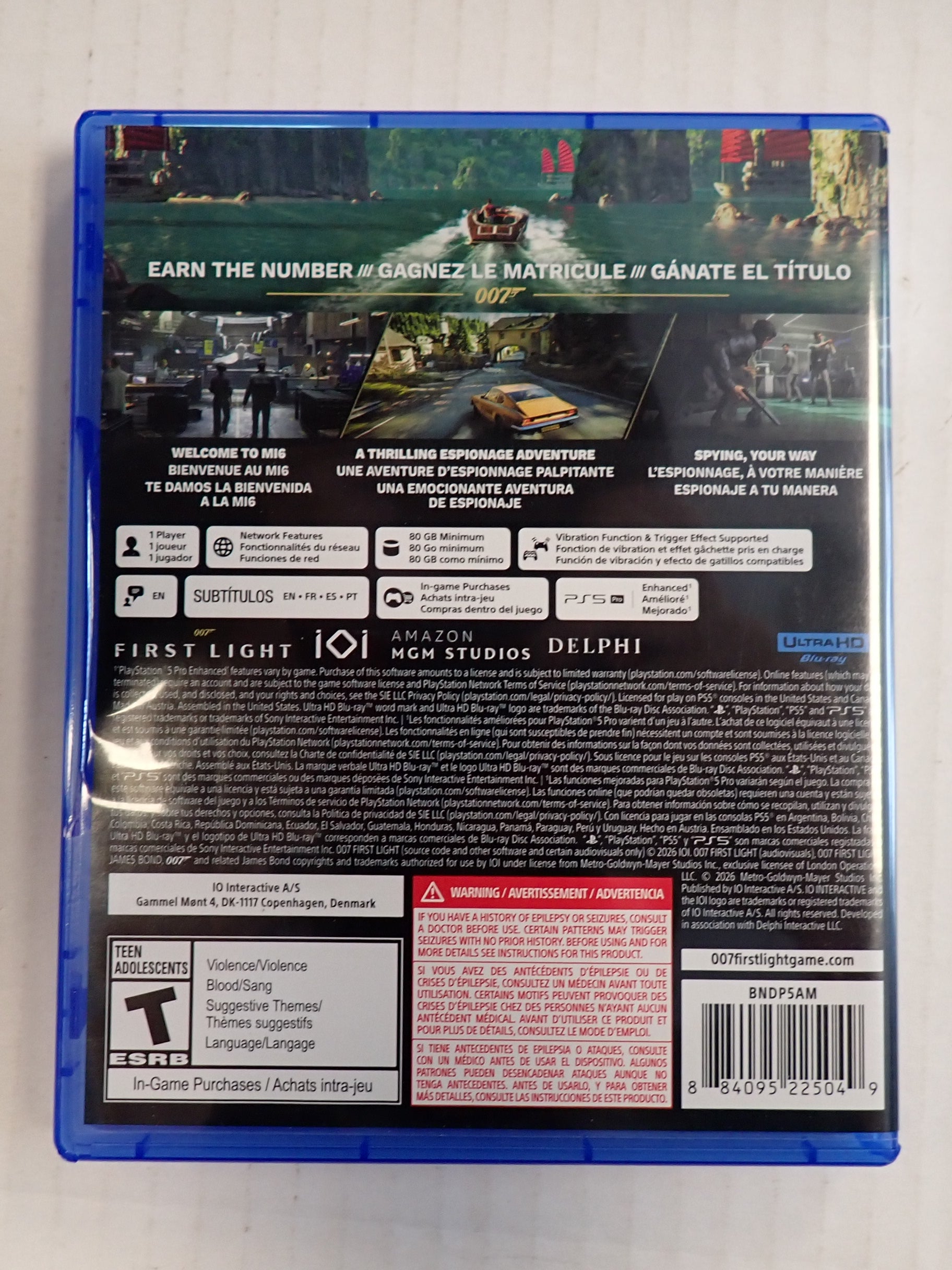007 First Light - PS5 Legacy Edition [Pre-Owned]