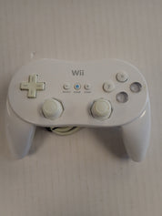 Nintendo Wii Classic Pro Controller OEM White [Pre-Owned]