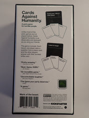 Cards Against Humanity and First and Second Expansions [Pre-Owned]