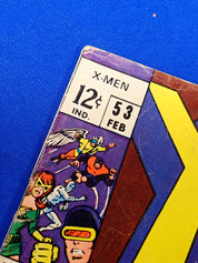Uncanny X-Men #53 (1969) - VG (3.0)
