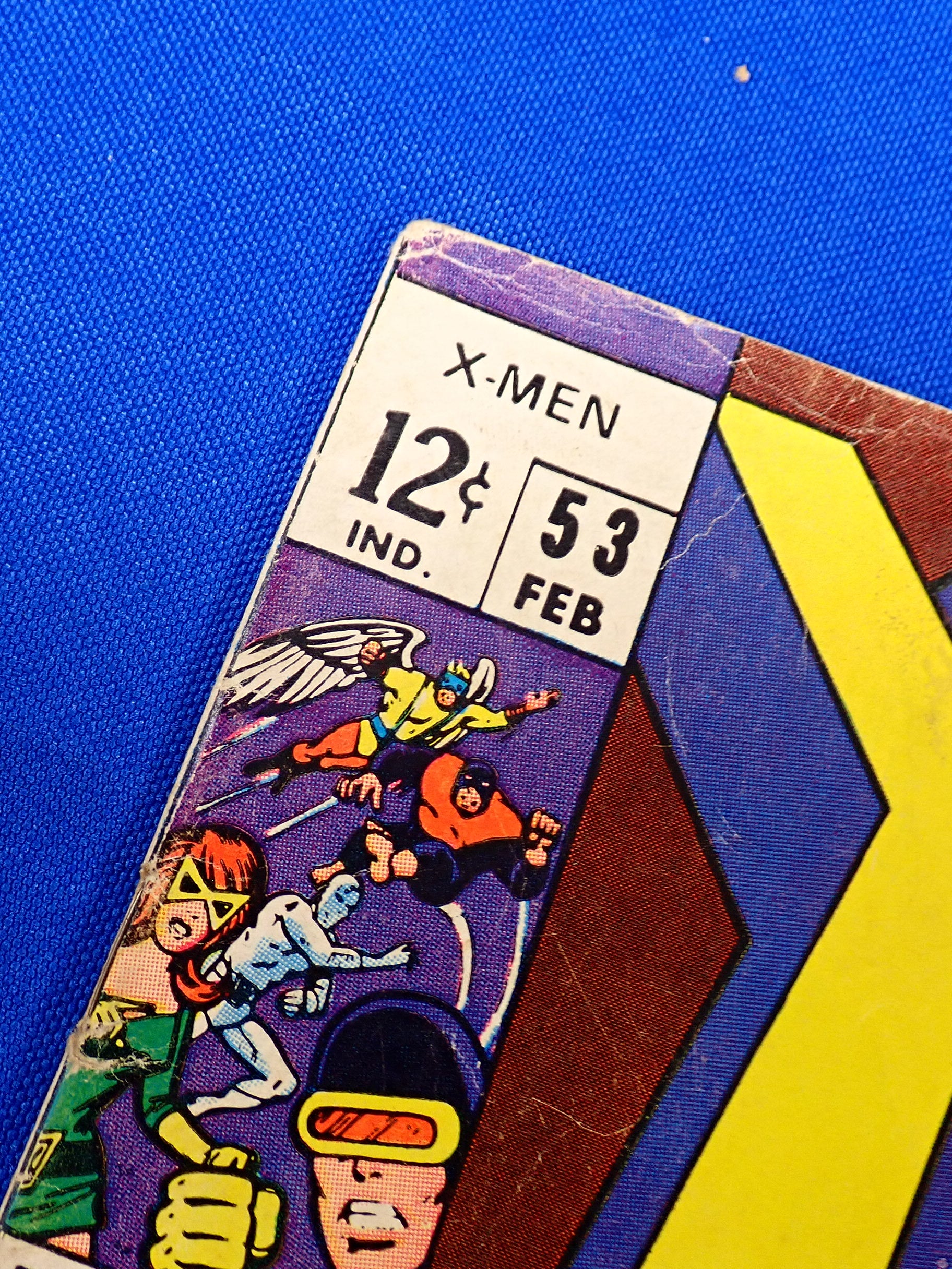Uncanny X-Men #53 (1969) - VG (3.0)