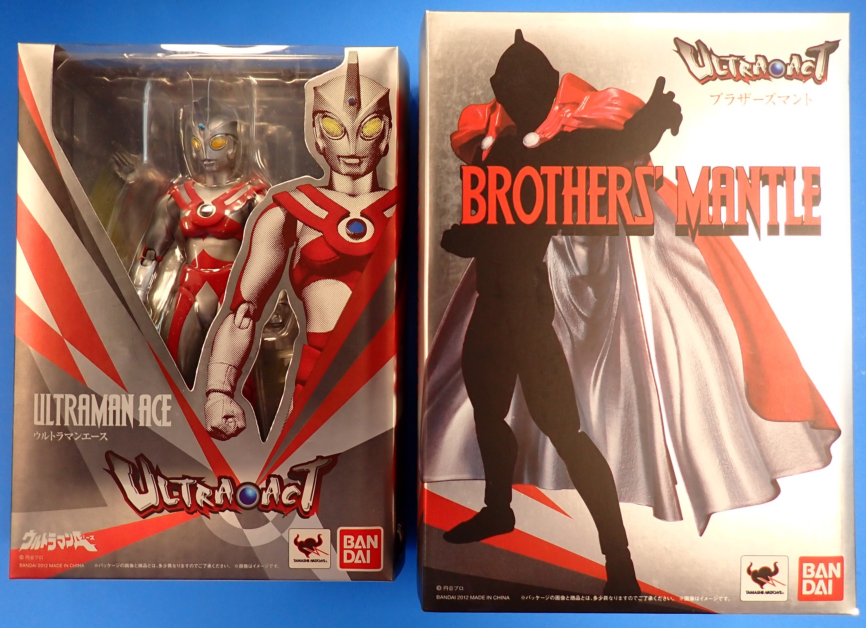 Ultra Act Ultraman Ace & Brothers' Mantle Set [Pre-Owned]