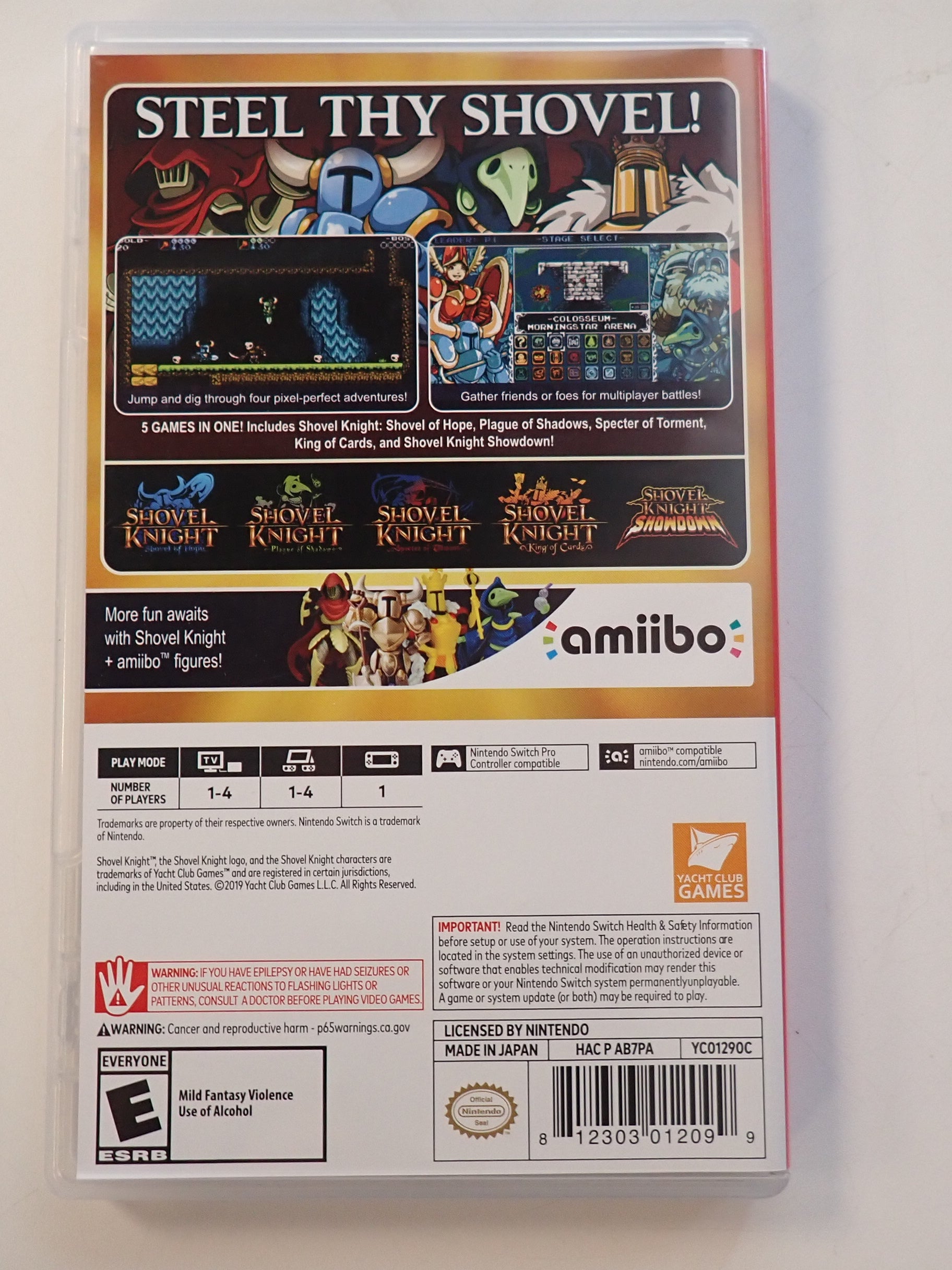 Shovel Knight: Treasure Trove Nintendo - Switch [Pre-Owned]