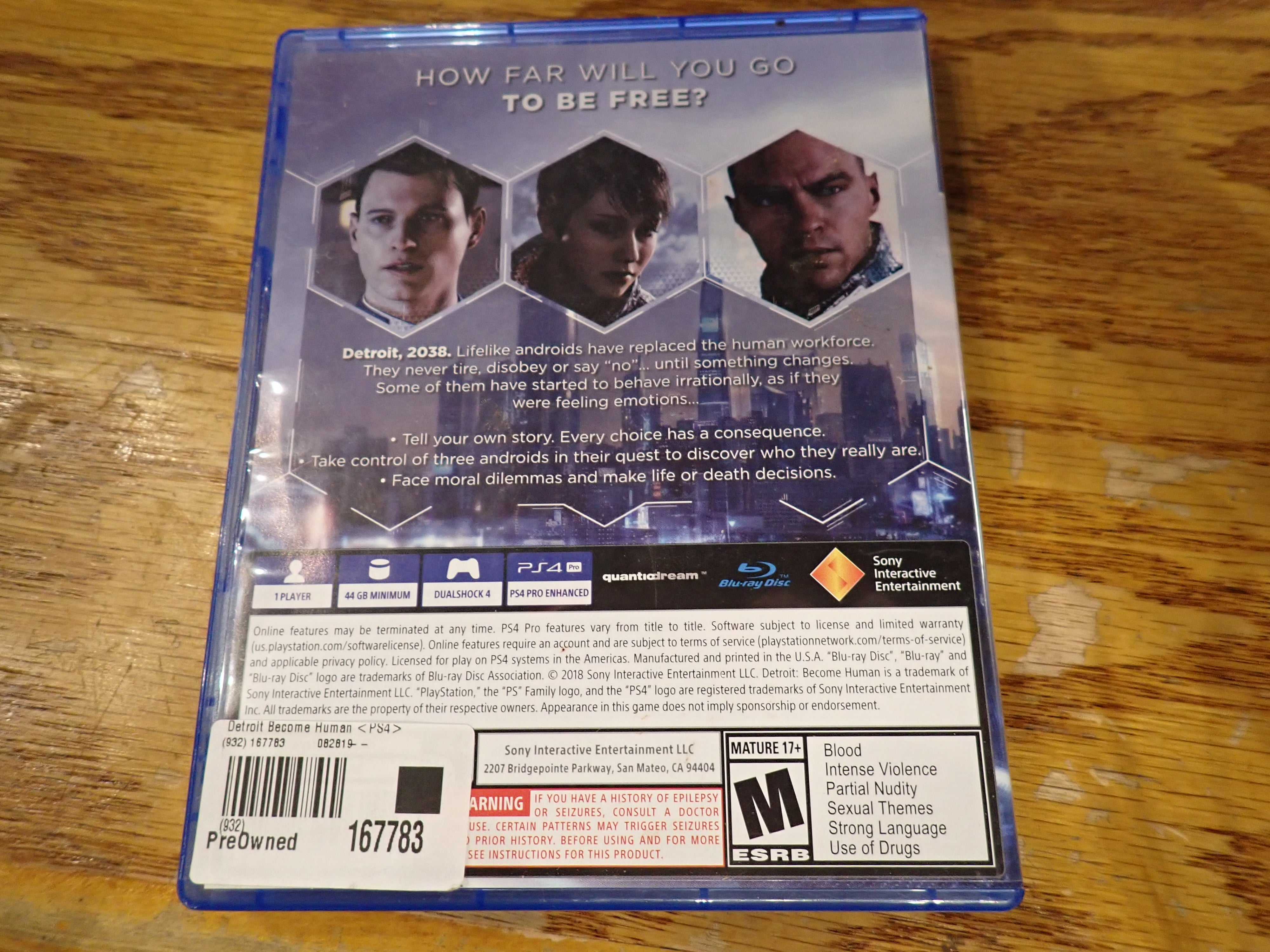 Detroit Become Human - PS4
