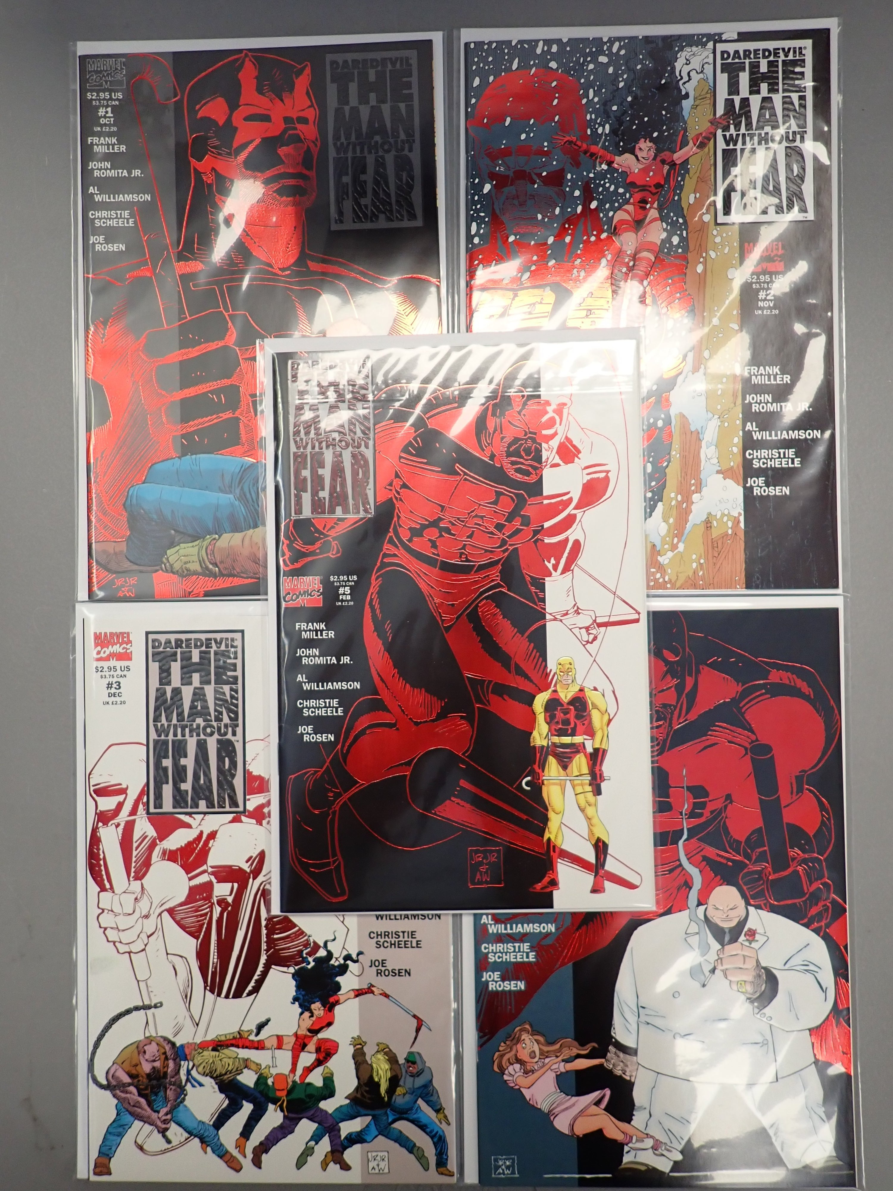 Daredevil: The Man Without Fear #1-5 (1993)