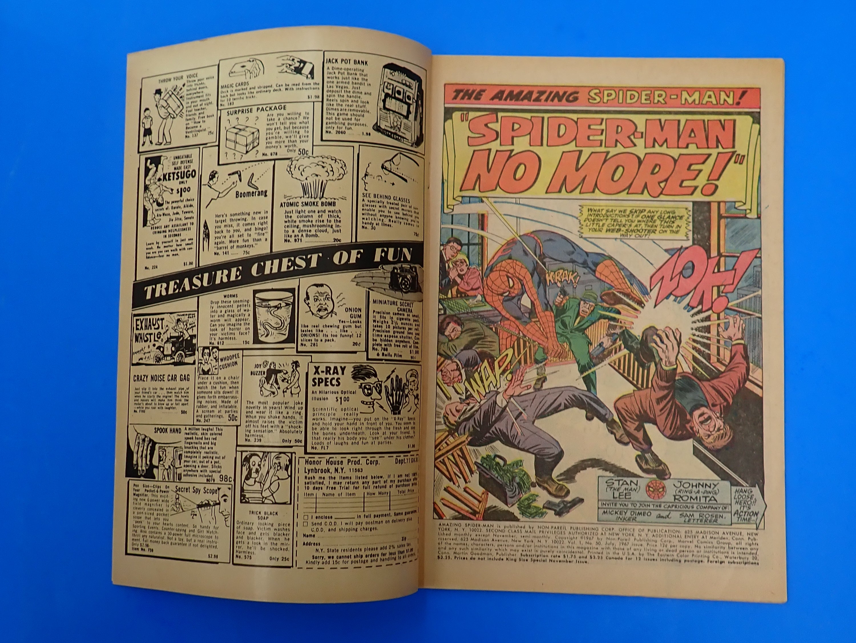 Amazing Spider-Man #50 (1967) - FN- (5.5) - 1st App. of Kingpin