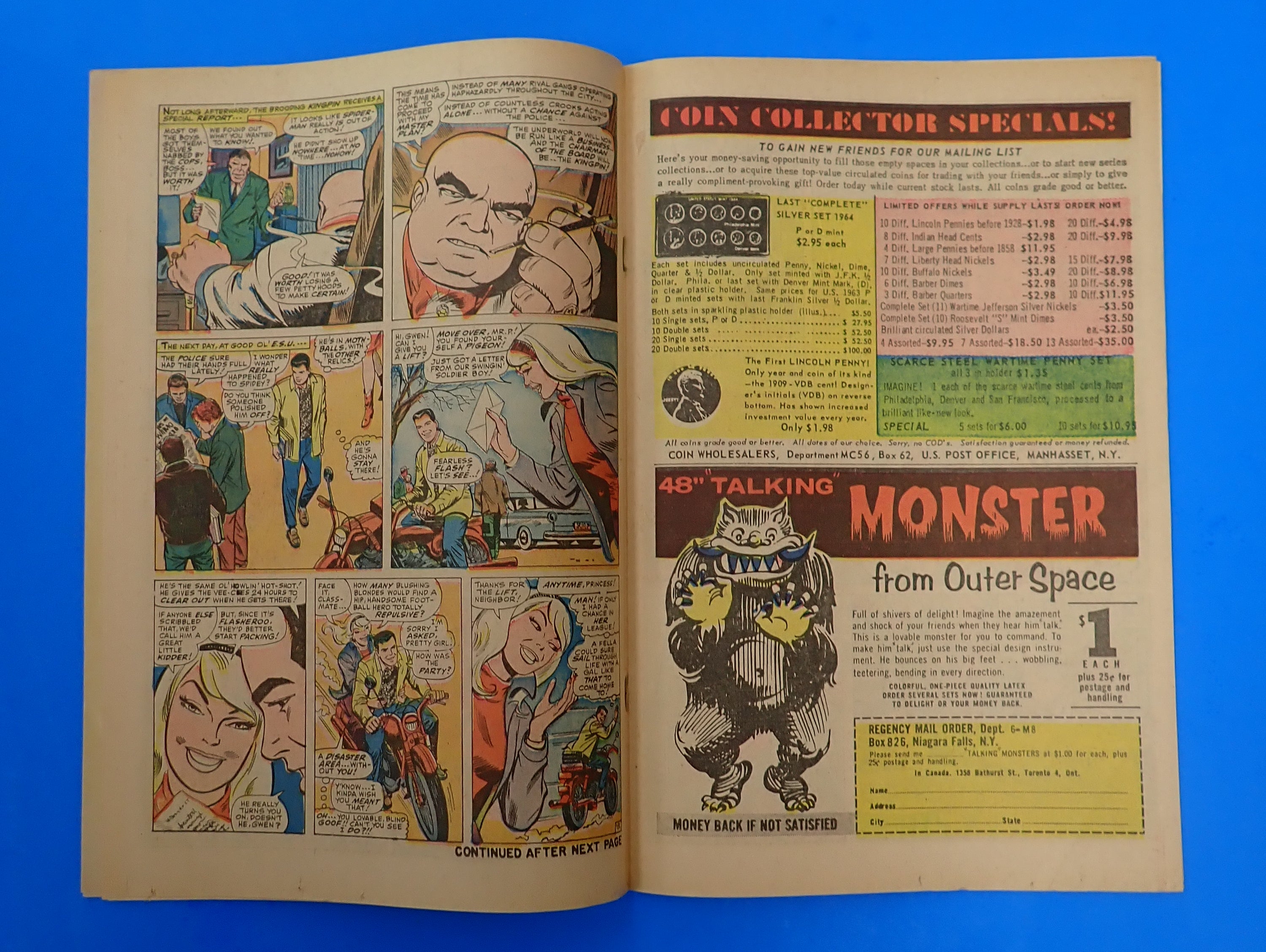Amazing Spider-Man #50 (1967) - FN- (5.5) - 1st App. of Kingpin