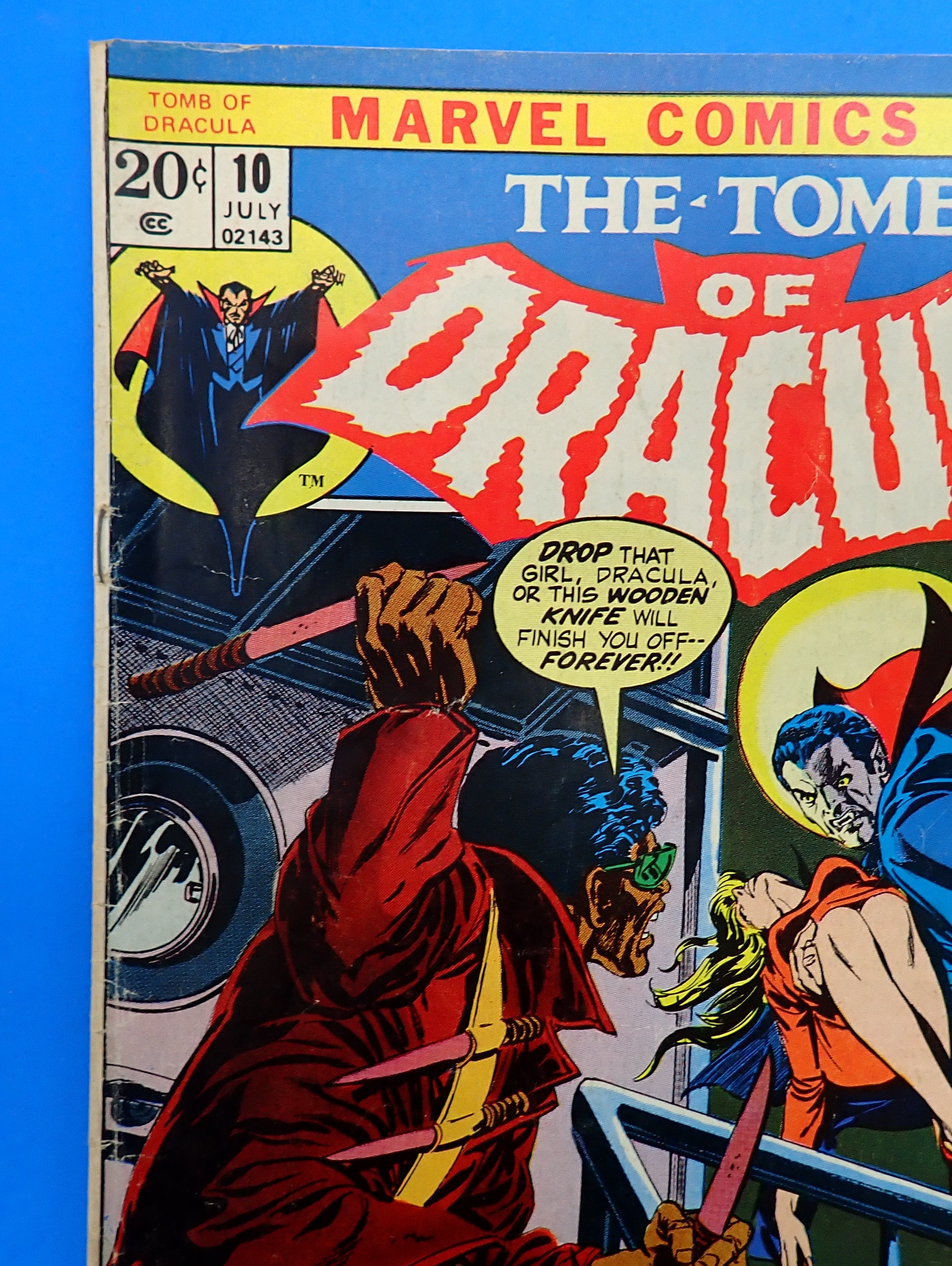 Tomb of Dracula #10 (1973) - VG (4.0) - 1st App. Blade