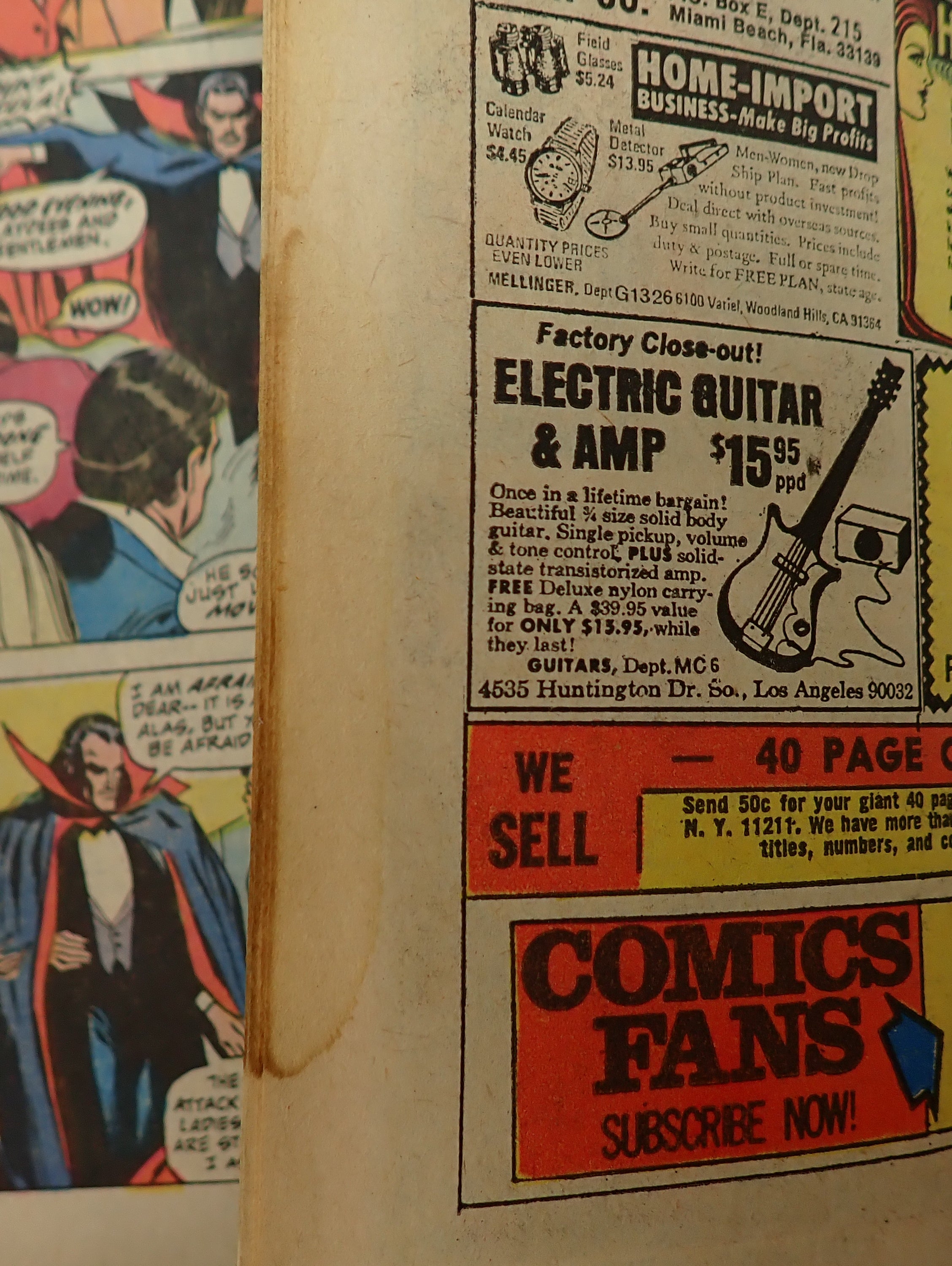 Tomb of Dracula #10 (1973) - VG (4.0) - 1st App. Blade