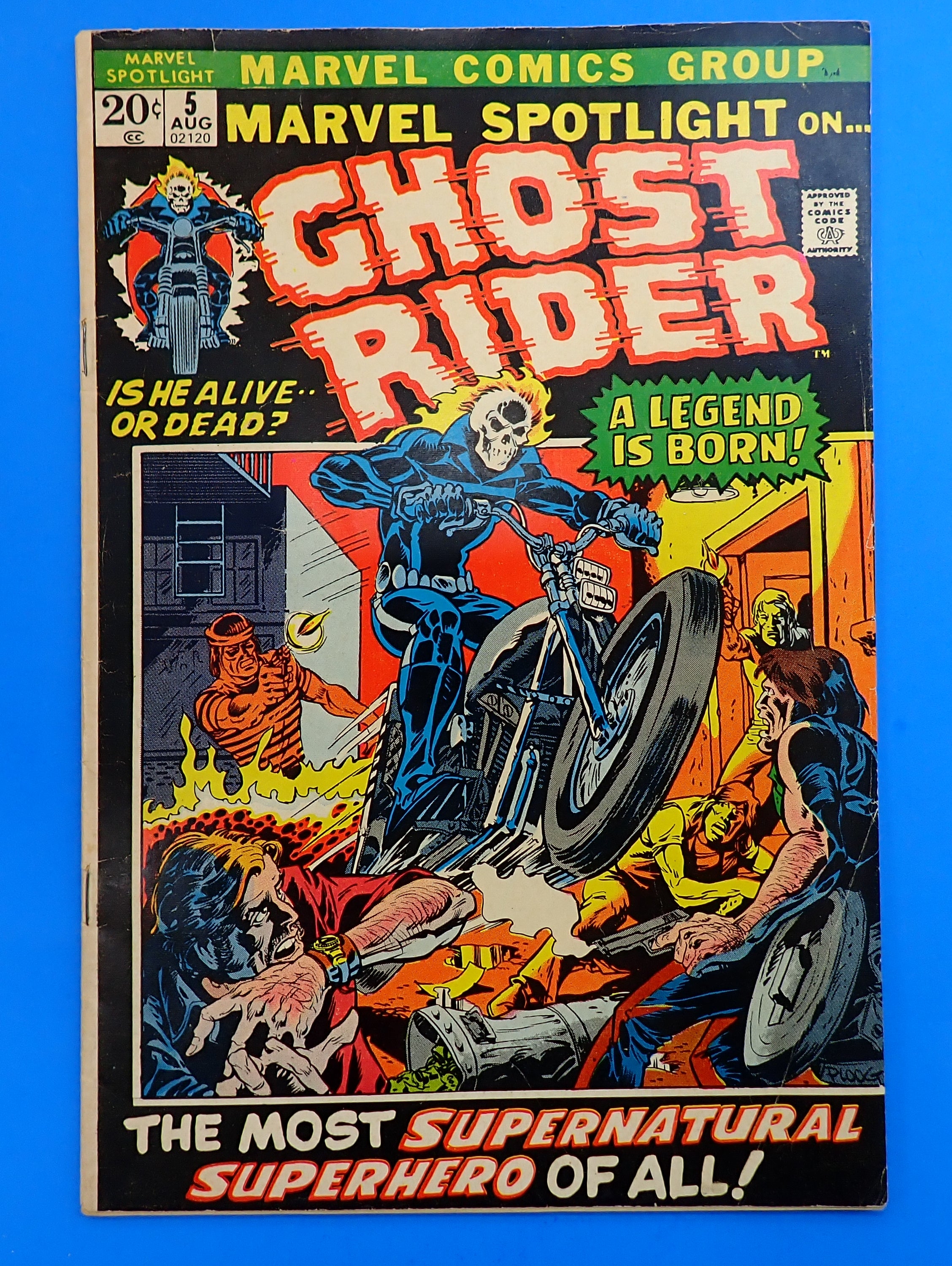 Marvel Spotlight #5 (1972) - FN- (5.5) - 1st App. + Origin Ghost Rider