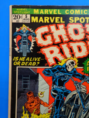 Marvel Spotlight #5 (1972) - FN- (5.5) - 1st App. + Origin Ghost Rider