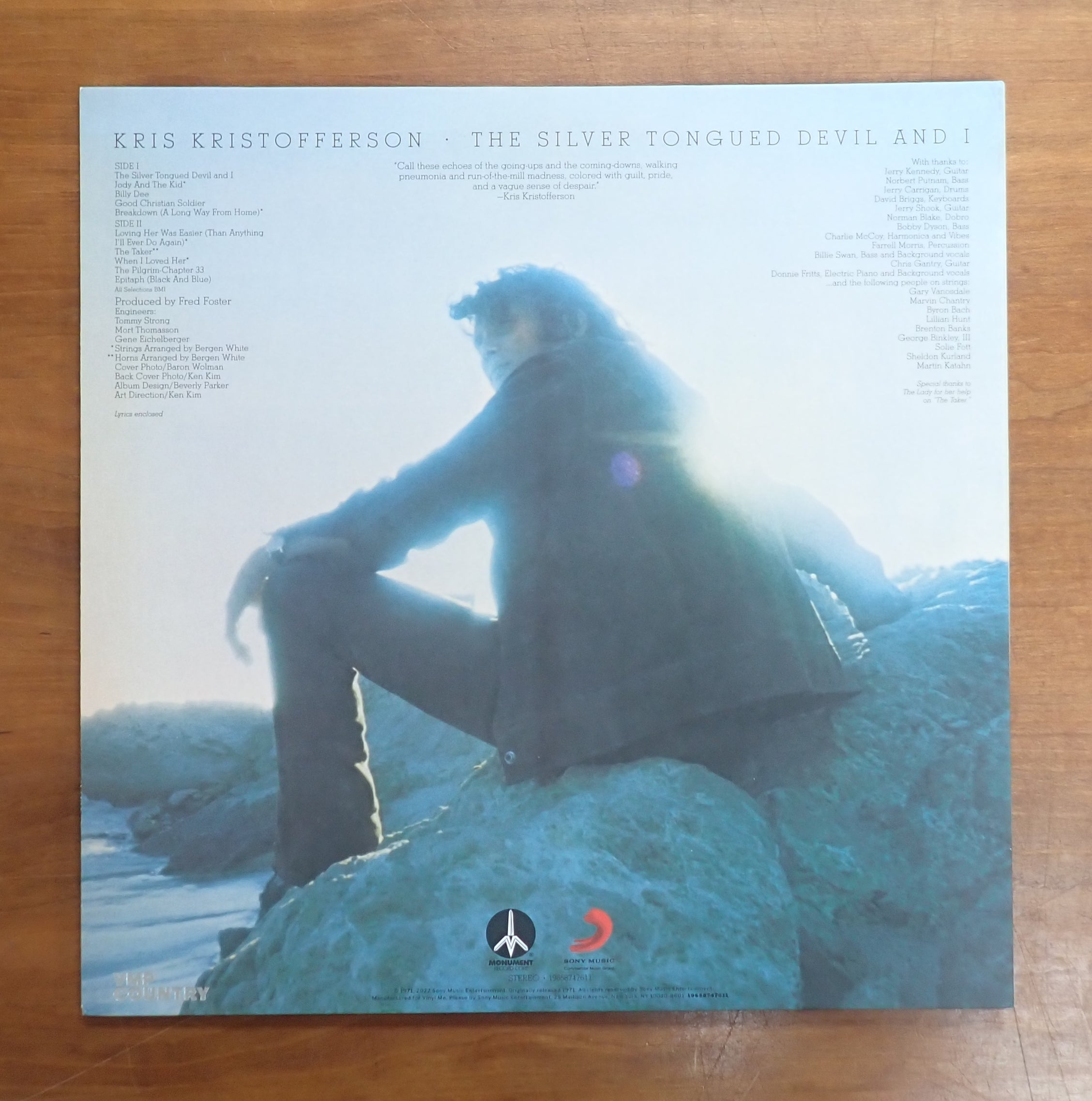 Kris Kristofferson - The Silver Tongued Devil And I