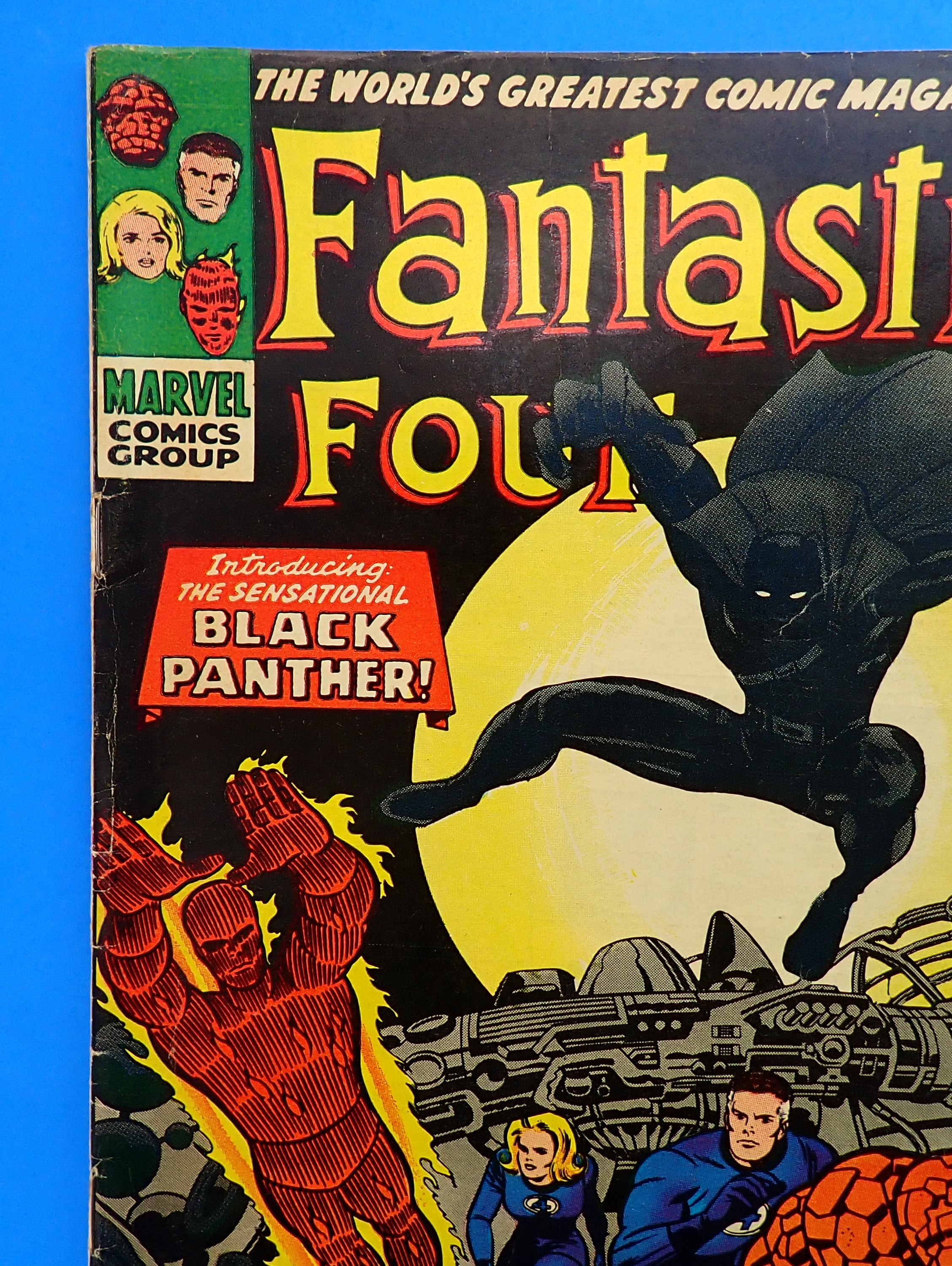 Fantastic Four #52 (1966) - VG+ (4.5) - 1st App. Black Panther