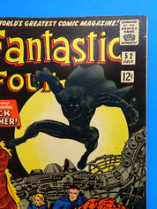 Fantastic Four #52 (1966) - VG+ (4.5) - 1st App. Black Panther