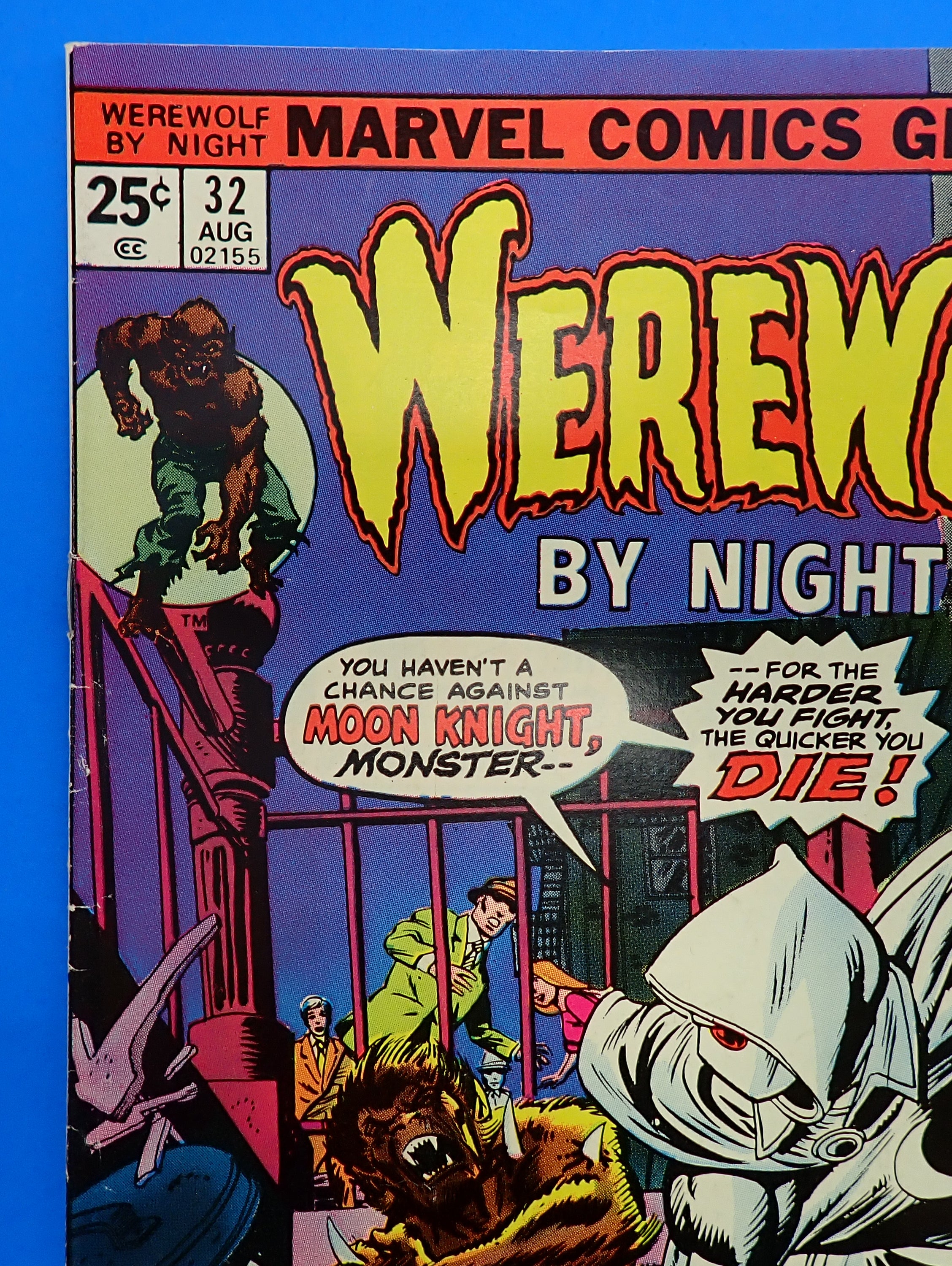 Werewolf by Night #32 (1975) - FN- (5.5) - 1st App. + Origin Moon Knight
