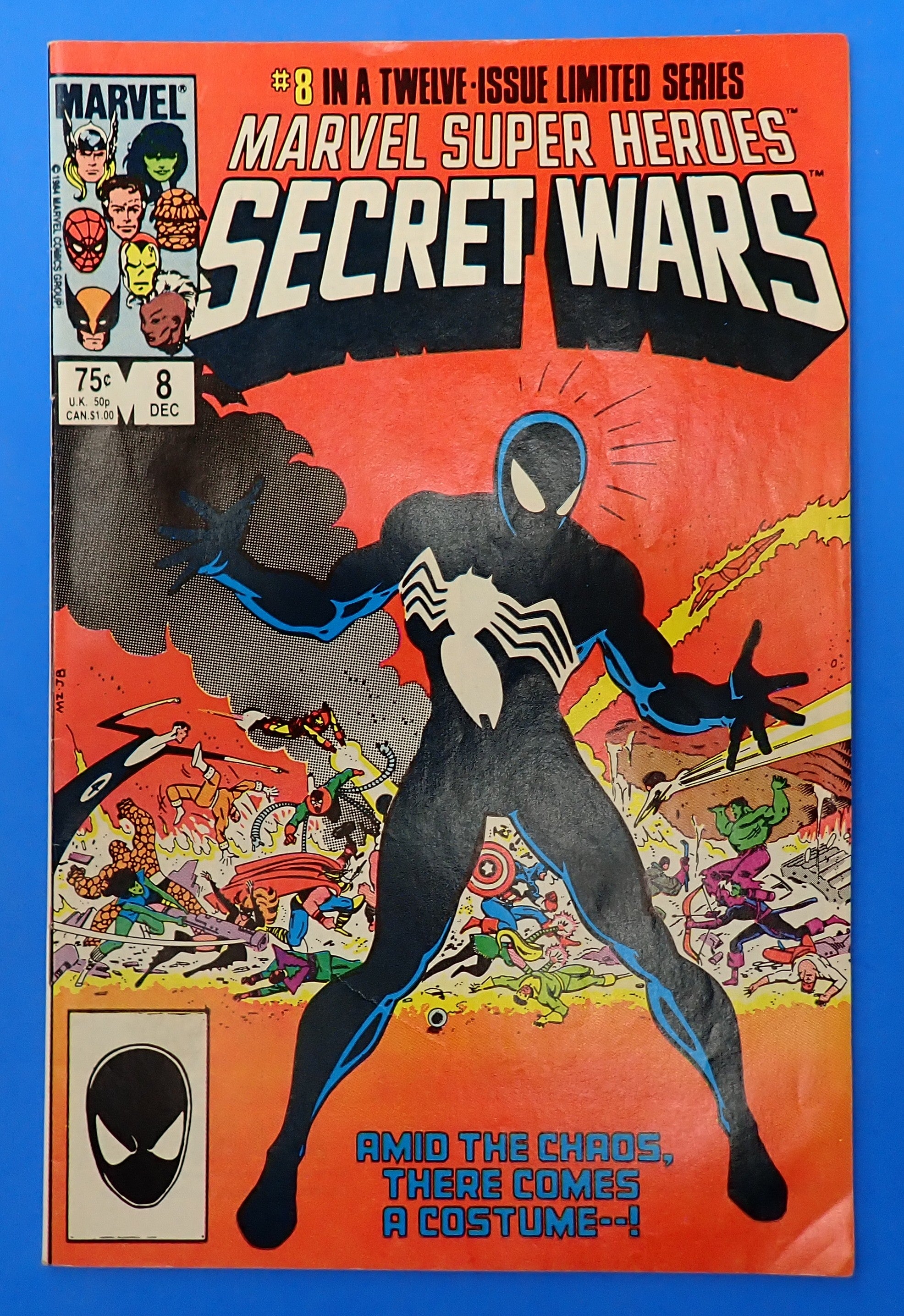 Secret Wars #8 (1984) - FN (6.0) - Origin of Black Symbiote