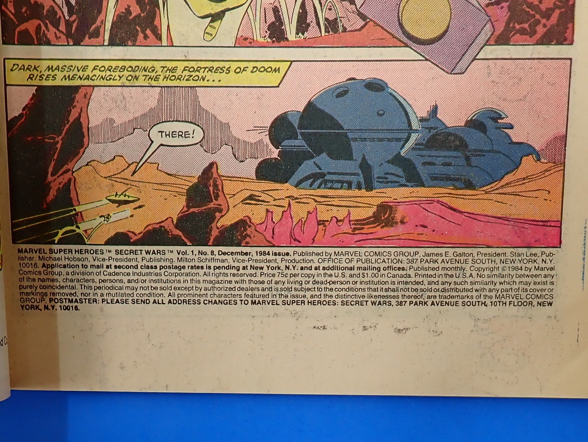 Secret Wars #8 (1984) - FN (6.0) - Origin of Black Symbiote