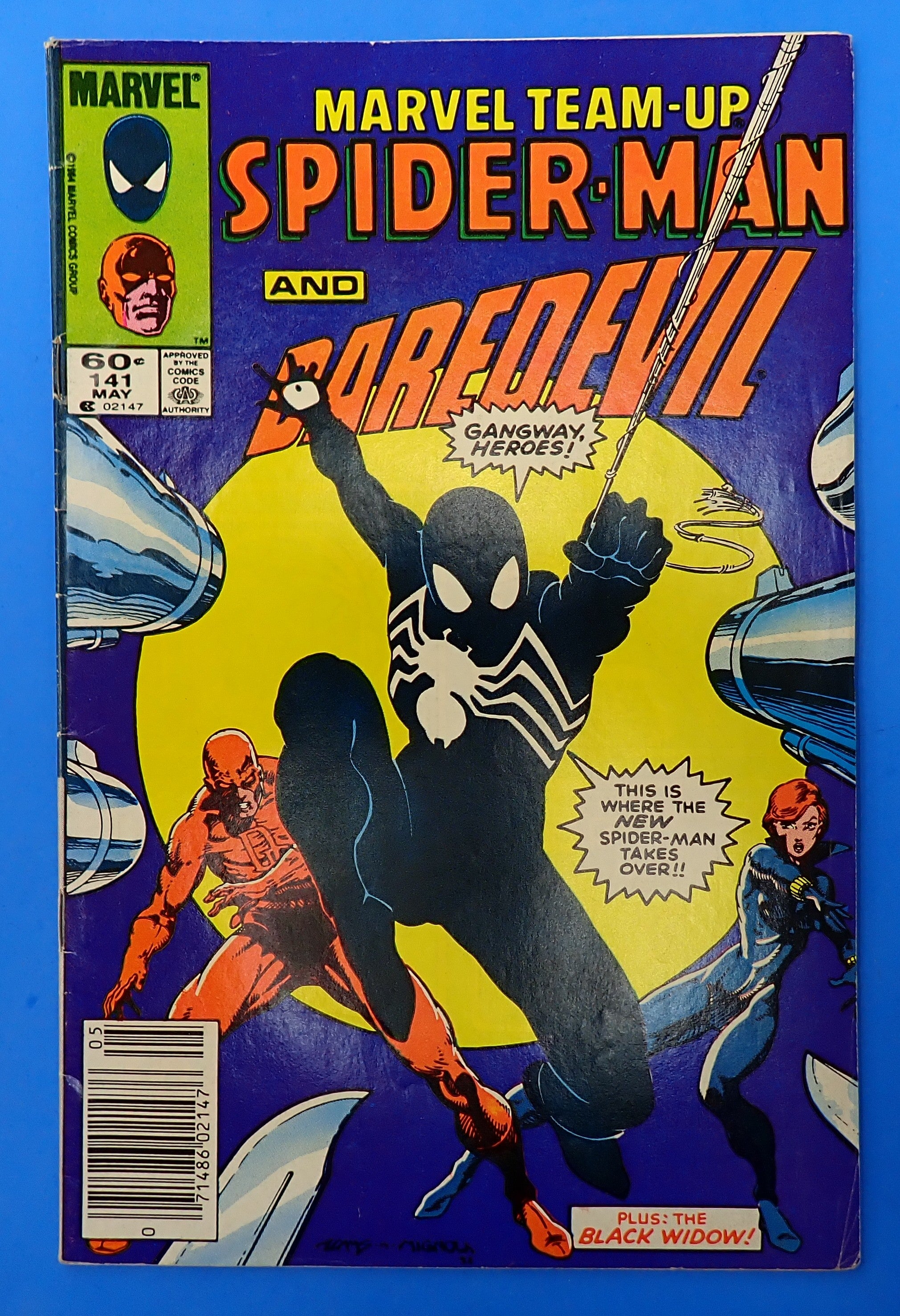 Marvel Team-Up #141 (1984) - VG/FN (5.0) - 2nd App. Black Costume