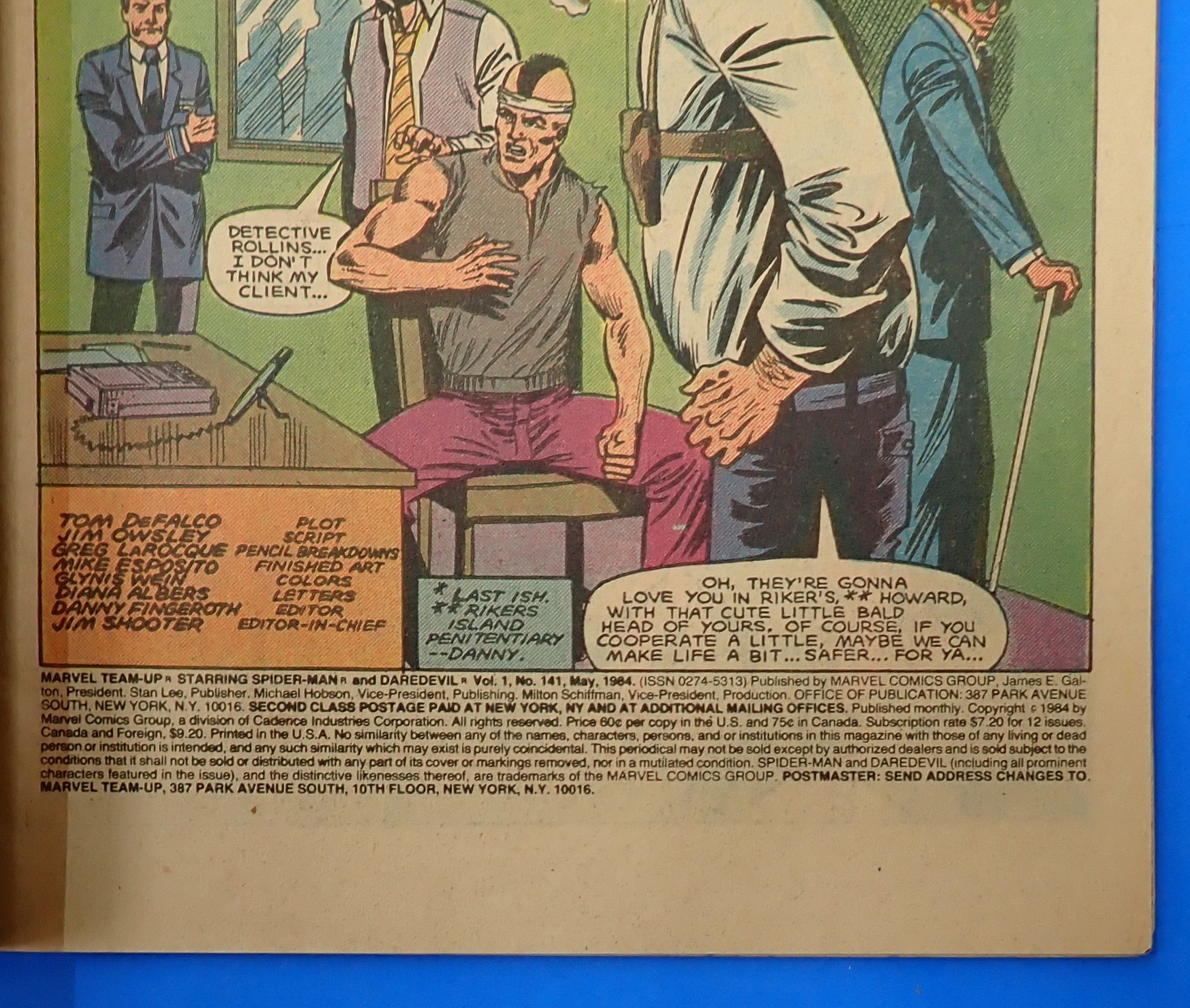 Marvel Team-Up #141 (1984) - VG/FN (5.0) - 2nd App. Black Costume