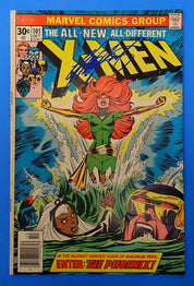 X-Men #101 (1976) - FN- (5.5) - Jean Grey Reborn as Phoenix, Signed