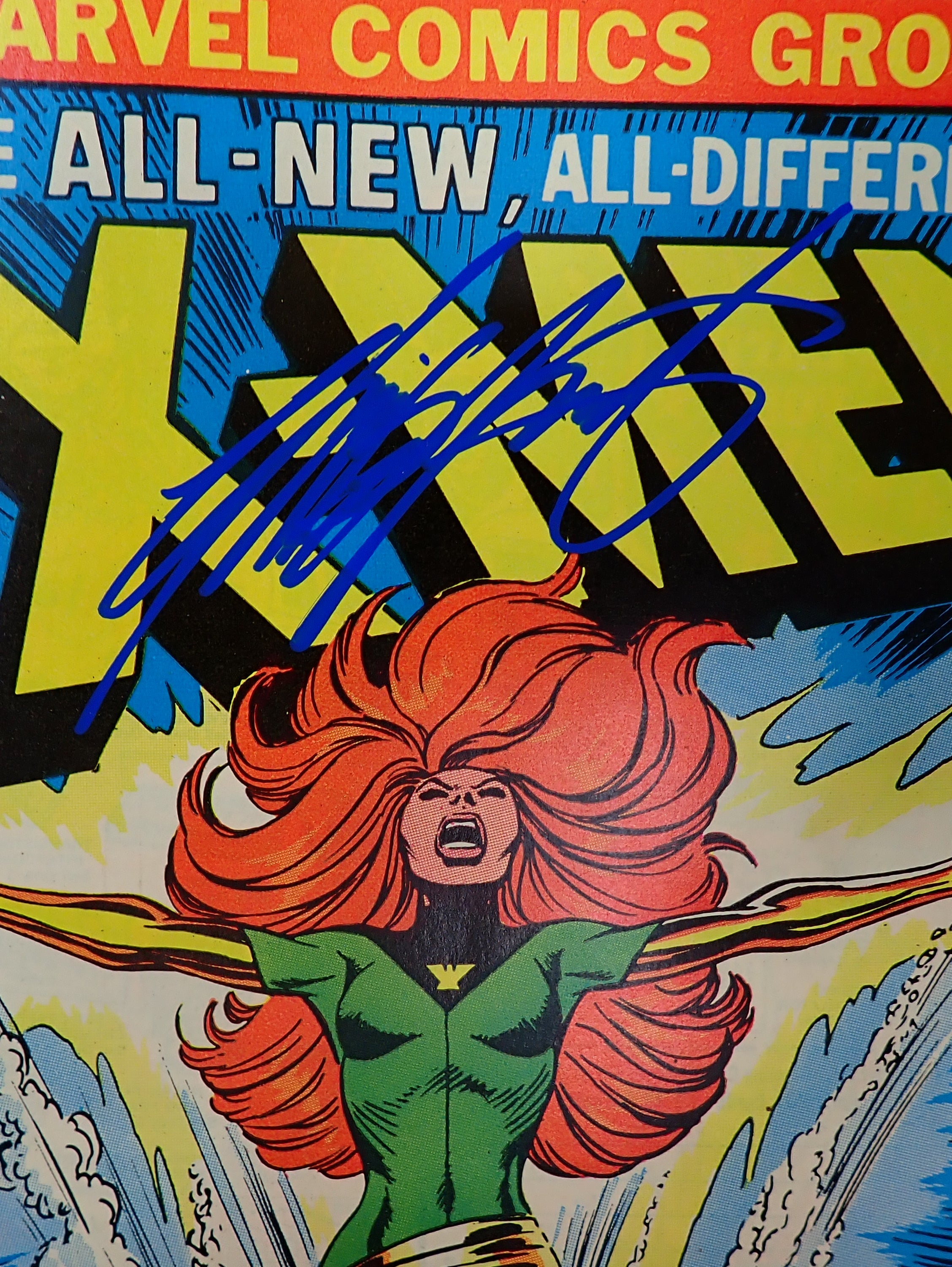 X-Men #101 (1976) - FN- (5.5) - Jean Grey Reborn as Phoenix, Signed