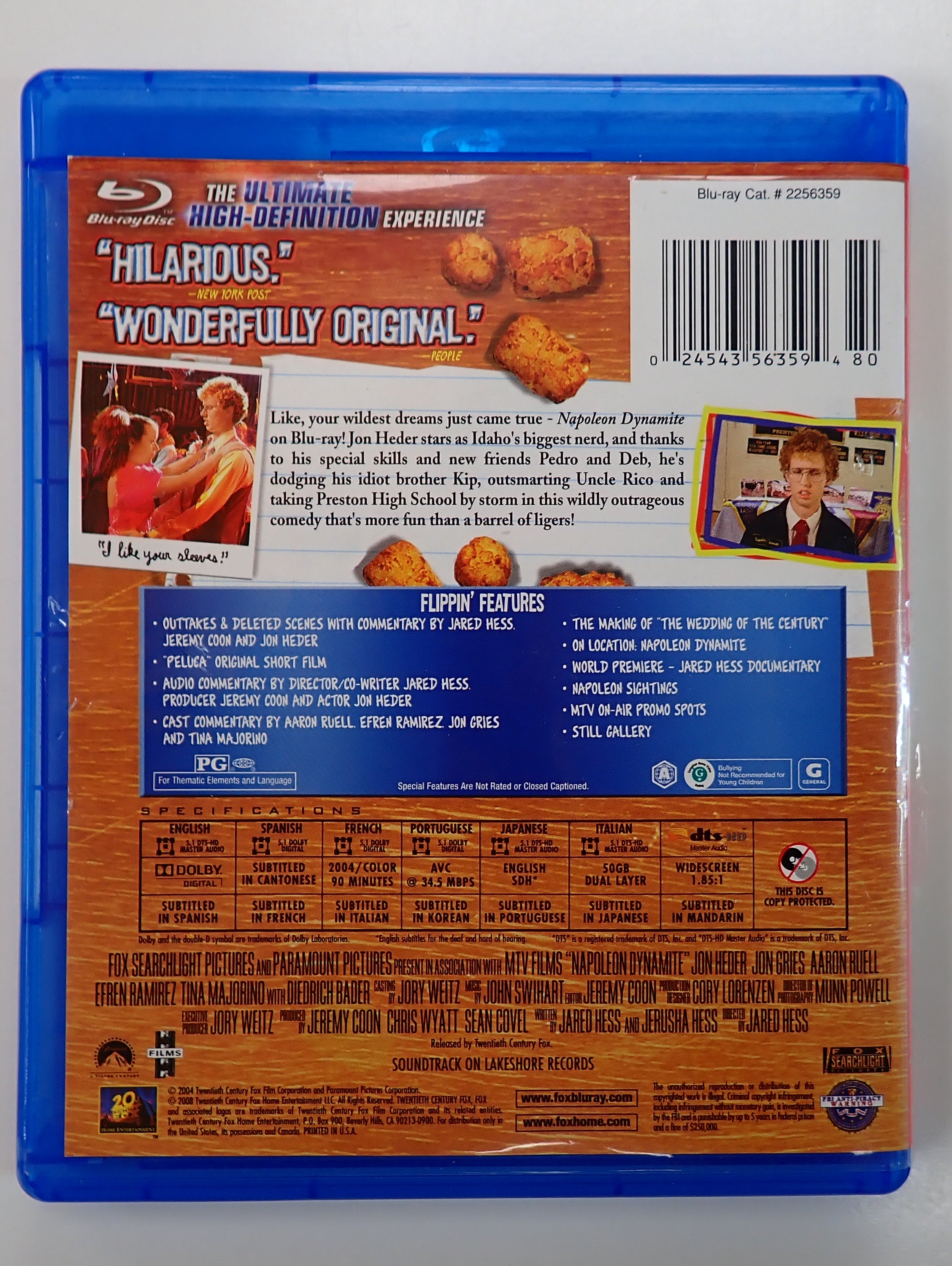 Napoleon Dynamite - Blu-ray [Pre-Owned]