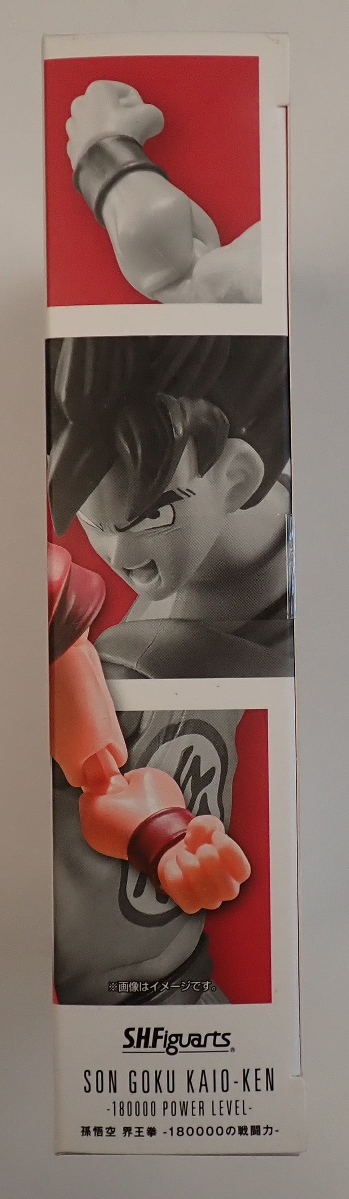 Son Goku Kaio-Ken 180,000 Power Level - S.H. Figuarts  [Pre-Owned]
