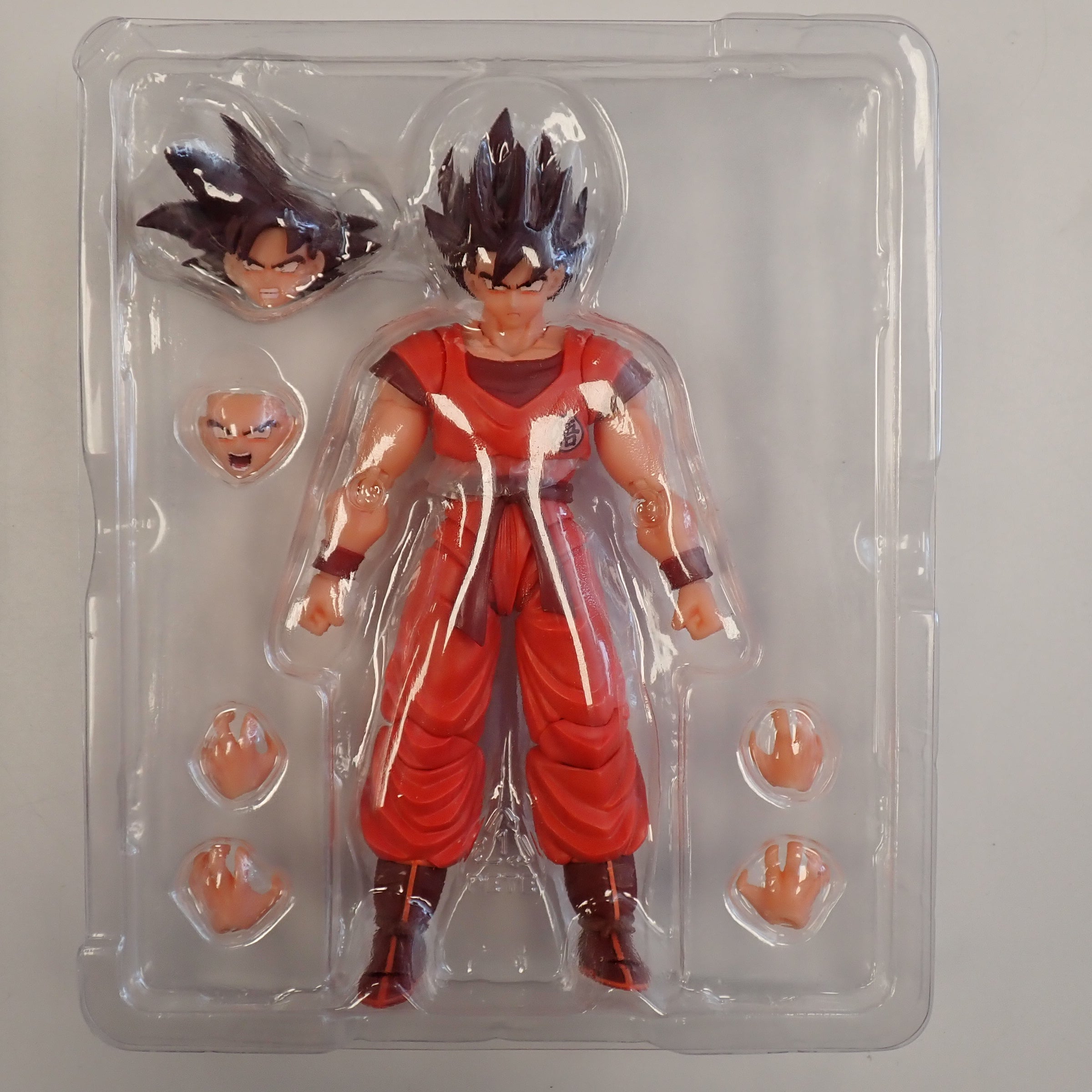 Son Goku Kaio-Ken 180,000 Power Level - S.H. Figuarts  [Pre-Owned]