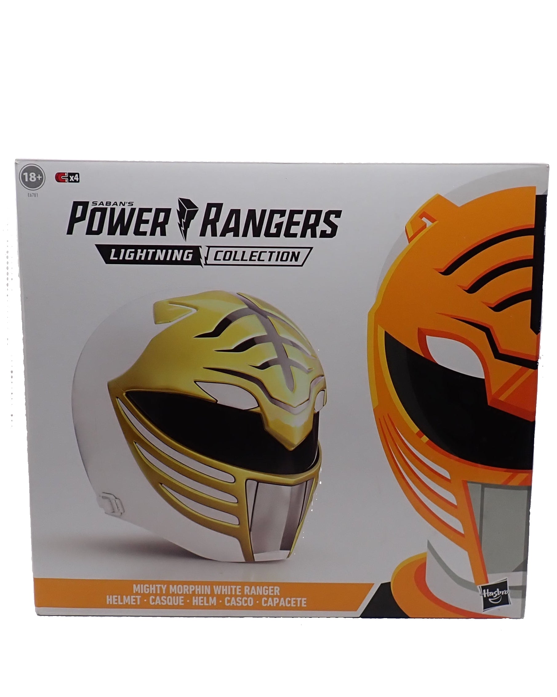 Power Rangers Lightning Collection - White Ranger Helmet
