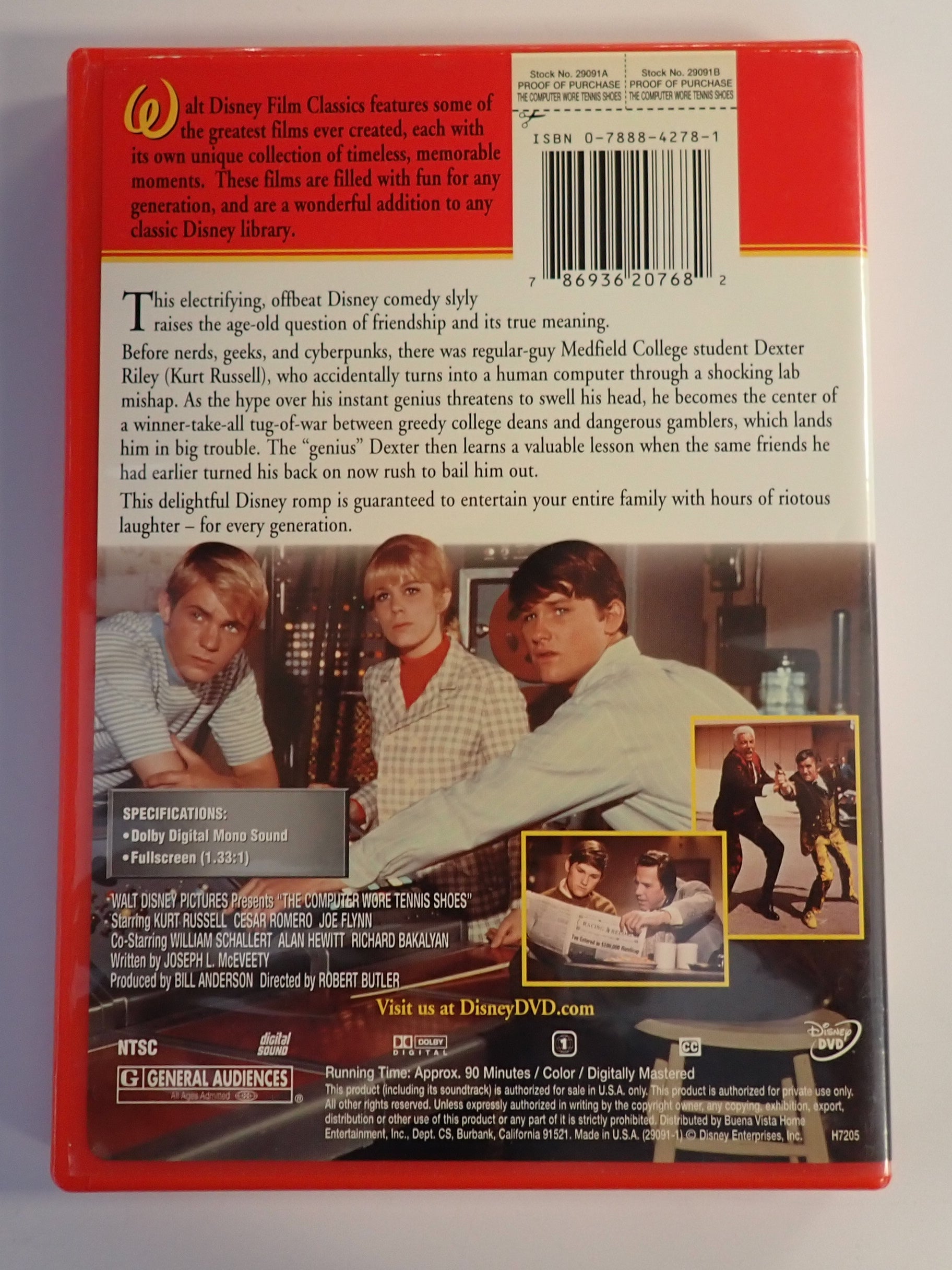 The Computer Wore Tennis Shoes - DVD [Pre-Owned]