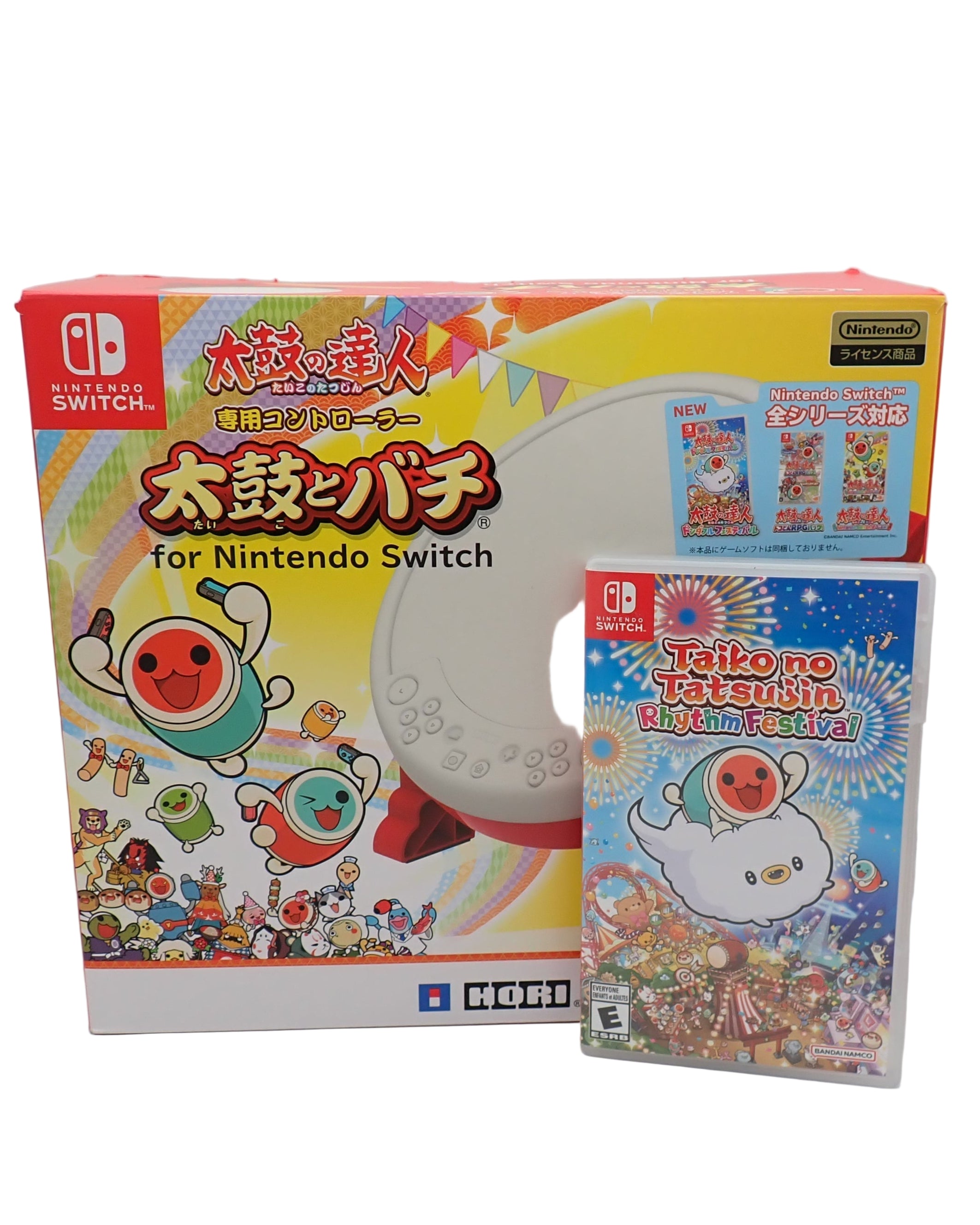 Taiko No Tatsujin Rhythm Festival with Drum Kit - Nintendo Switch